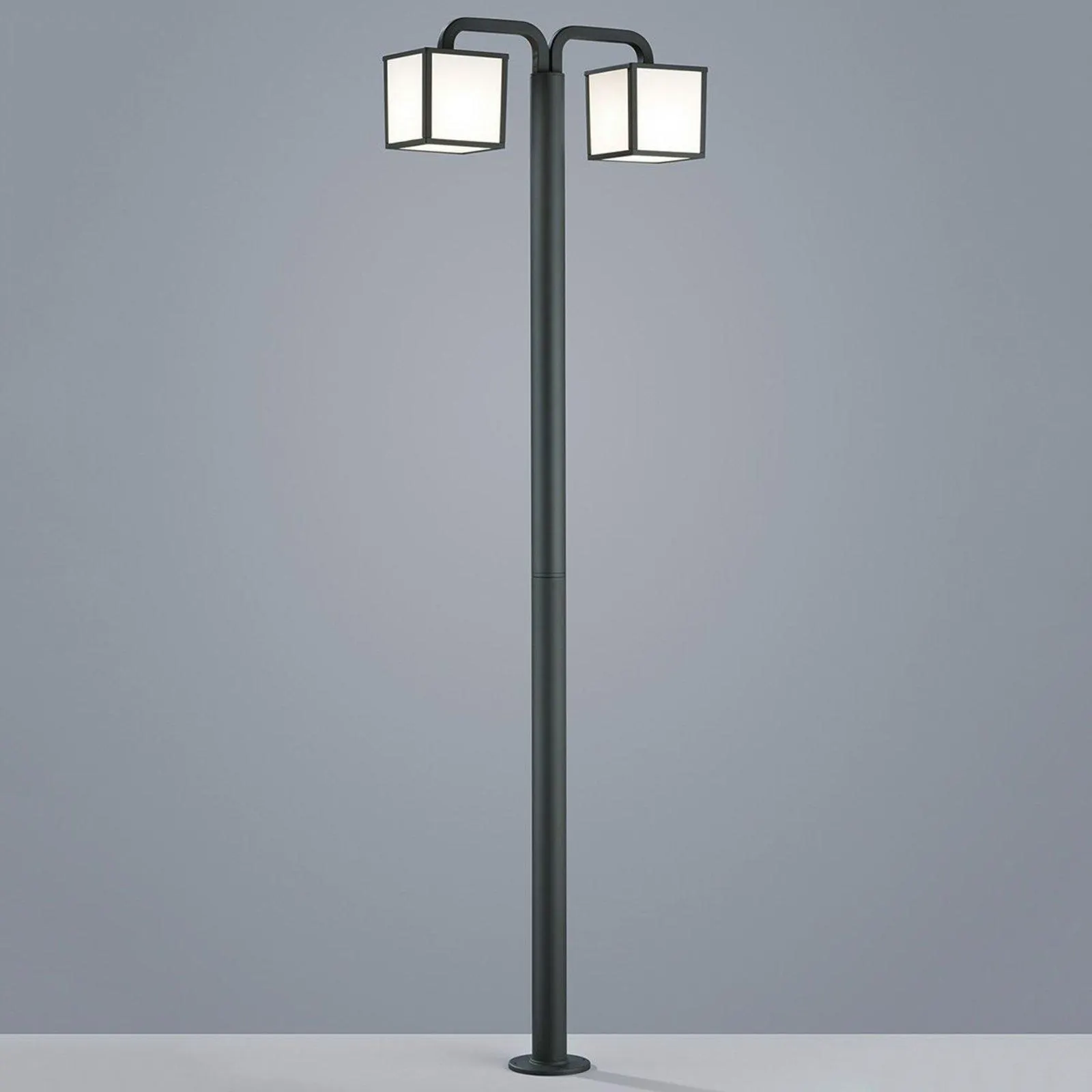 Cubango LED árbóc lámpa két kocka lámpaernyővel