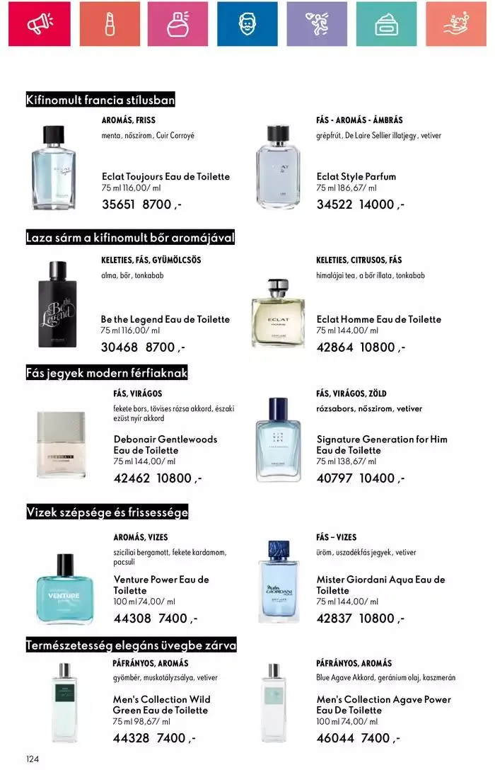 Katalógus ORIFLAME akciós december 29.-tól január 12.-ig 2025. - Oldal 124