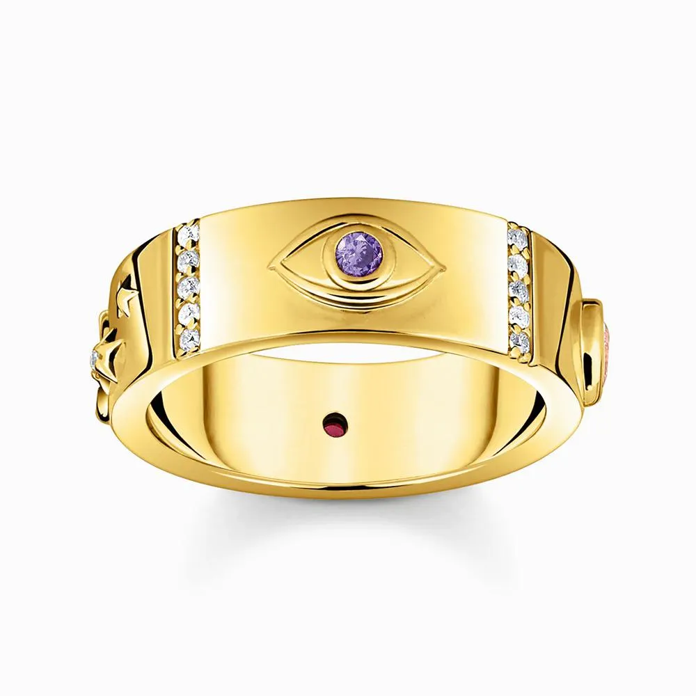 THOMAS SABO gyűrű Cosmic motifs and stones