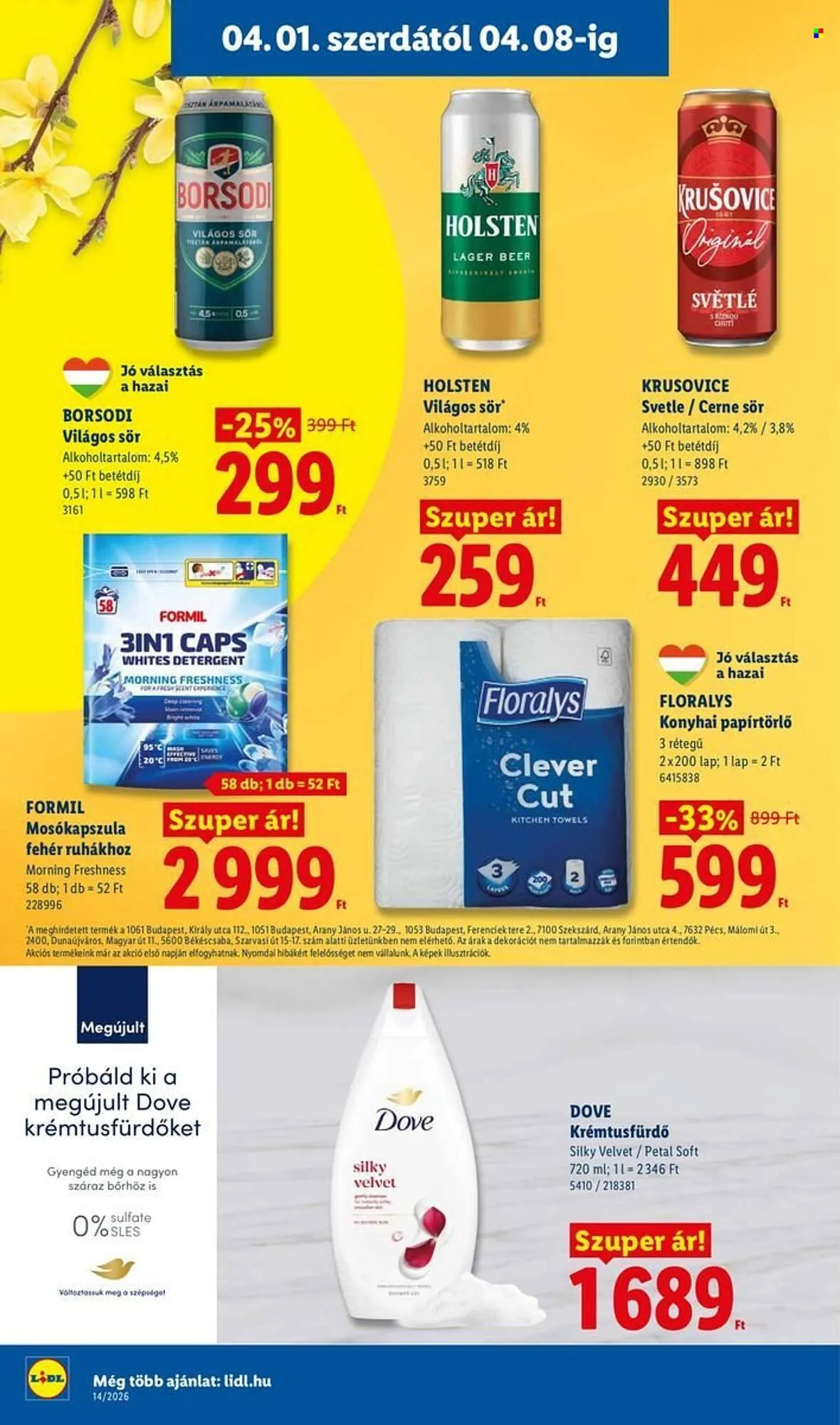 Katalógus Lidl akciós újság április 1.-tól április 8.-ig 2026. - Oldal 14