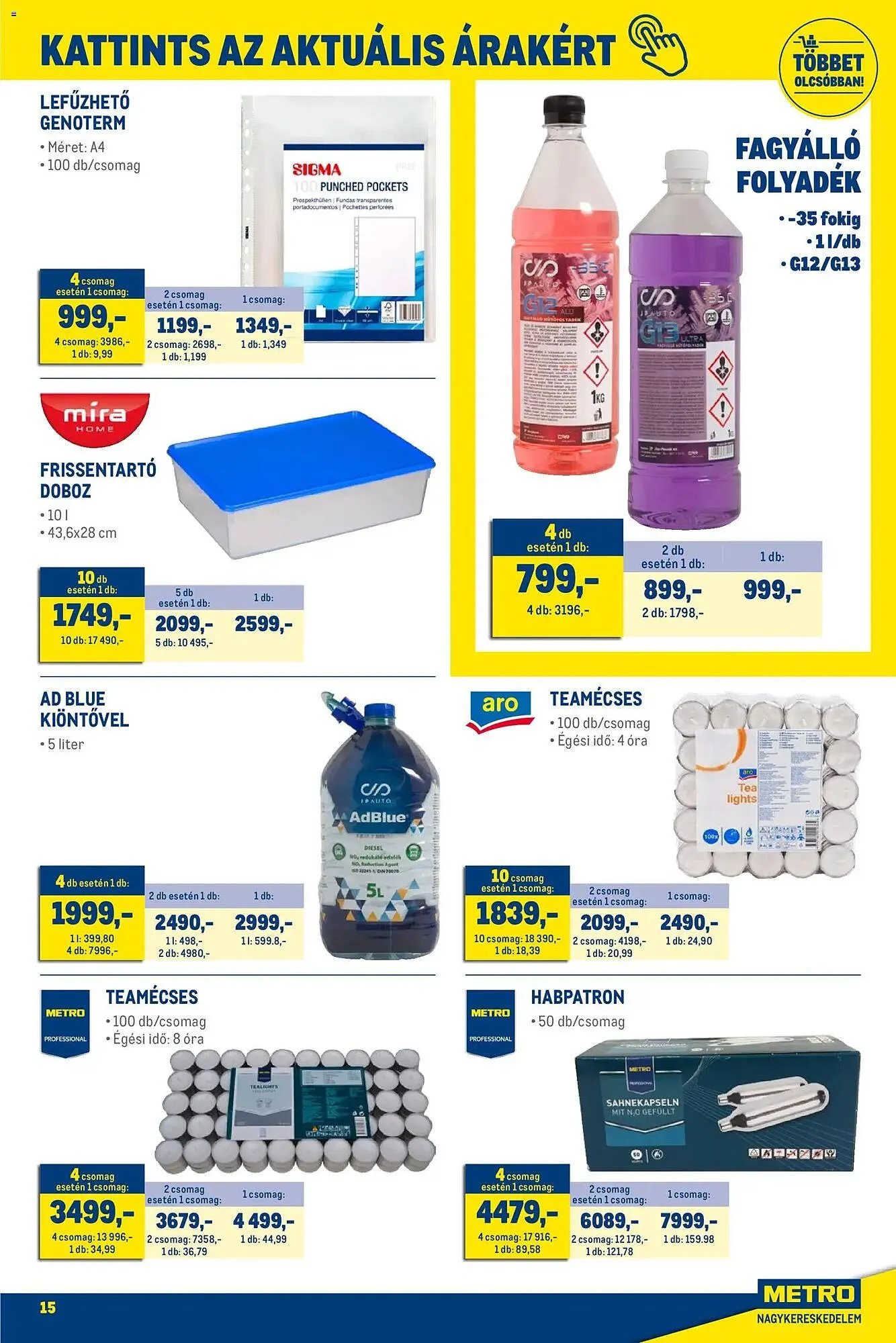 Katalógus Metro akciós újság január 2.-tól január 31.-ig 2026. - Oldal 15