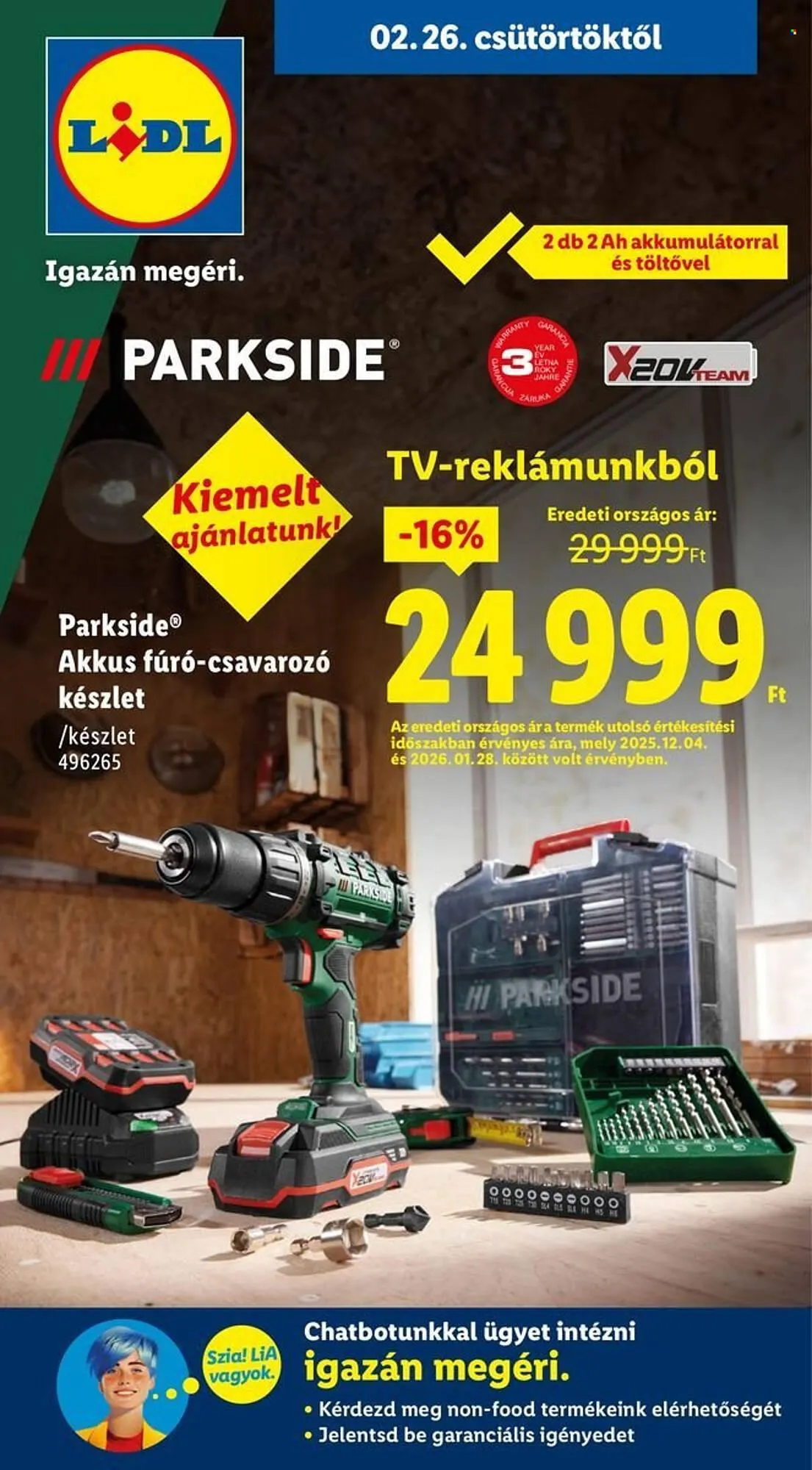 Lidl akciós újság - 1