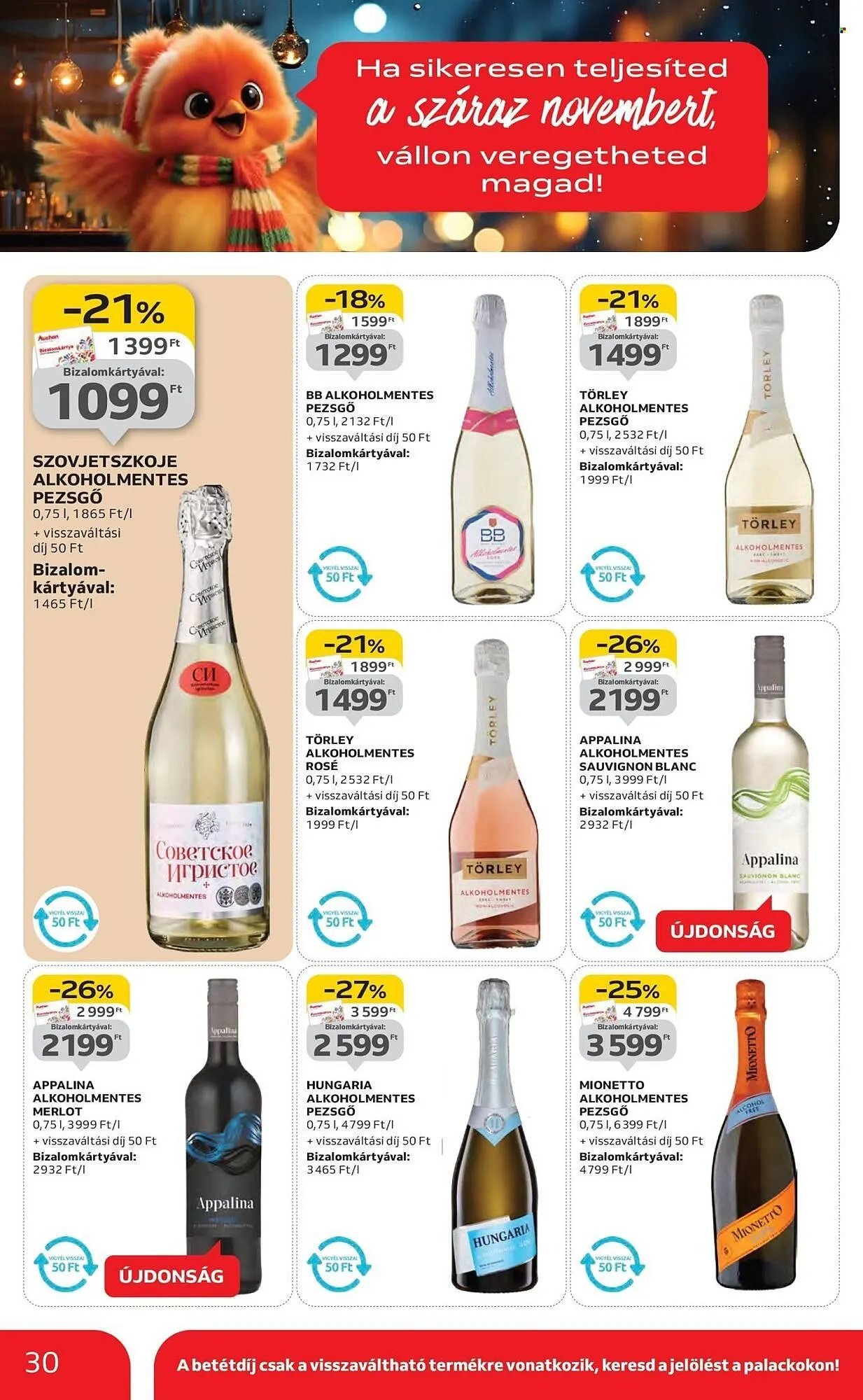 Katalógus Auchan akciós újság november 6.-tól november 12.-ig 2025. - Oldal 30