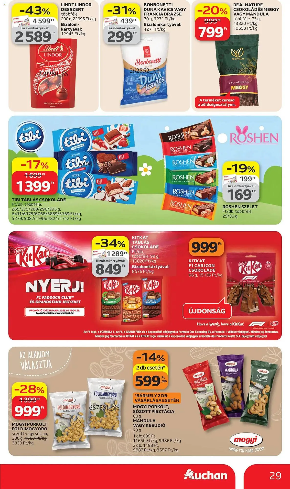 Katalógus Auchan akciós újság március 26.-tól április 8.-ig 2026. - Oldal 29