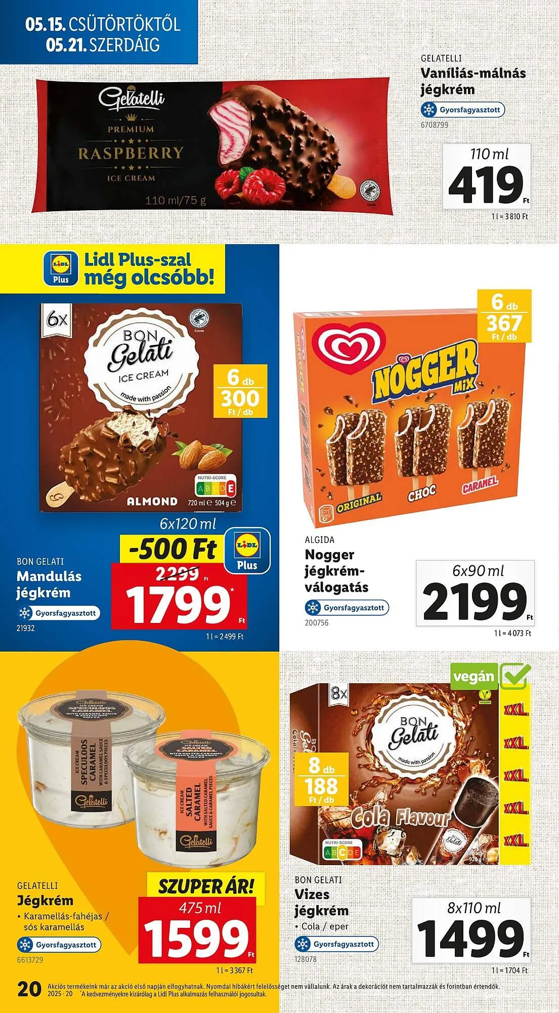 Katalógus Lidl akciós újság május 15.-tól május 21.-ig 2025. - Oldal 20