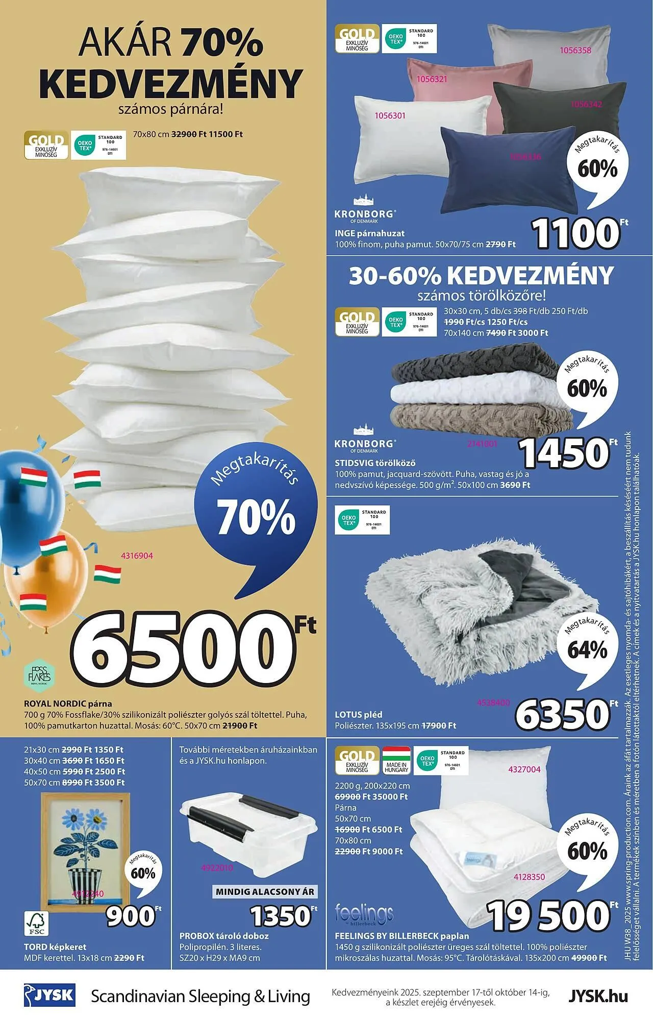 Katalógus JYSK akciós újság szeptember 17.-tól október 14.-ig 2025. - Oldal 16