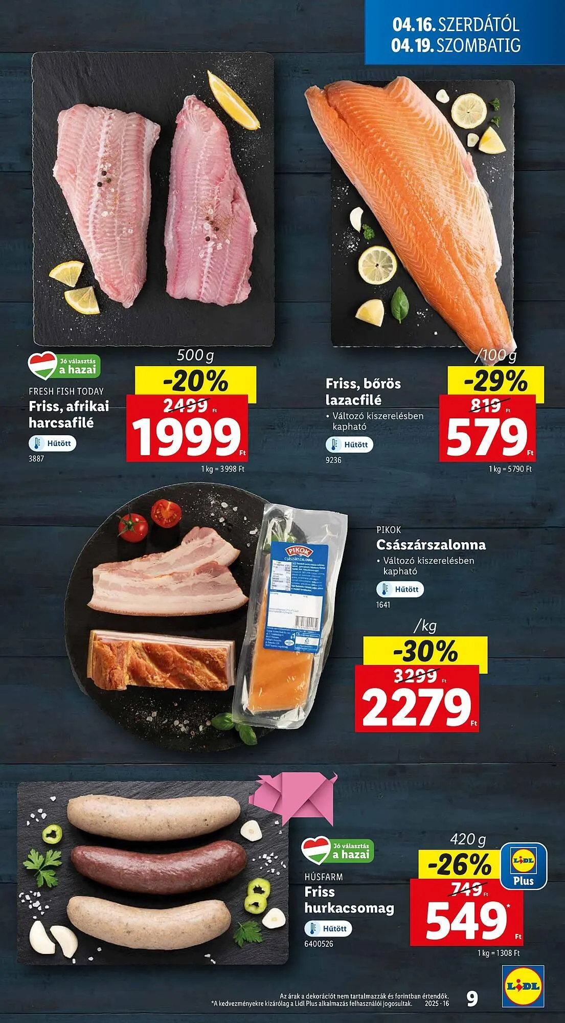Katalógus Lidl akciós újság április 16.-tól április 19.-ig 2025. - Oldal 9