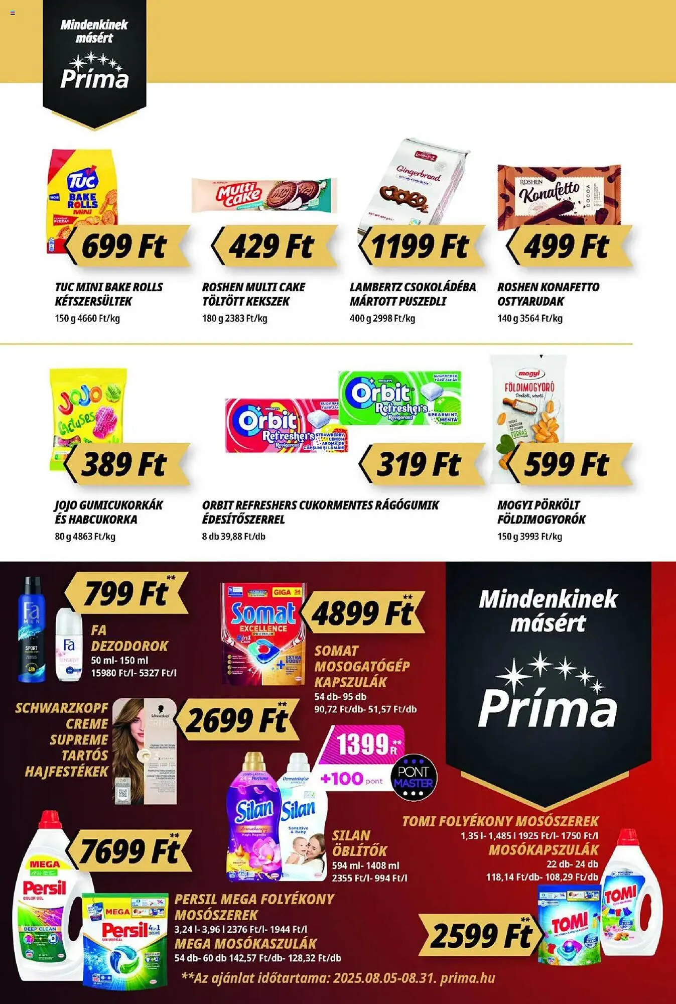 Katalógus Príma akciós újság augusztus 14.-tól augusztus 20.-ig 2025. - Oldal 8