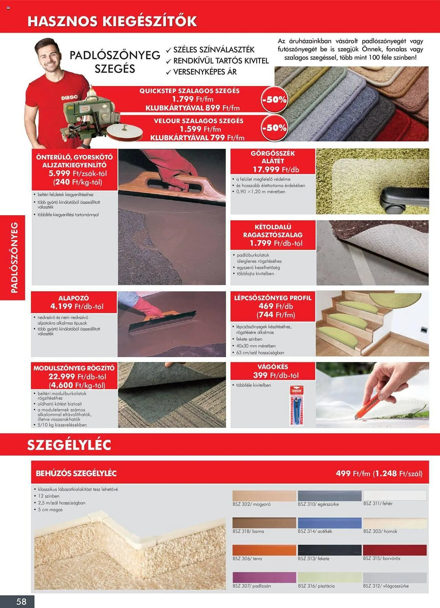 Katalógus Diego akciós újság április 3.-tól december 31.-ig 2024. - Oldal 58
