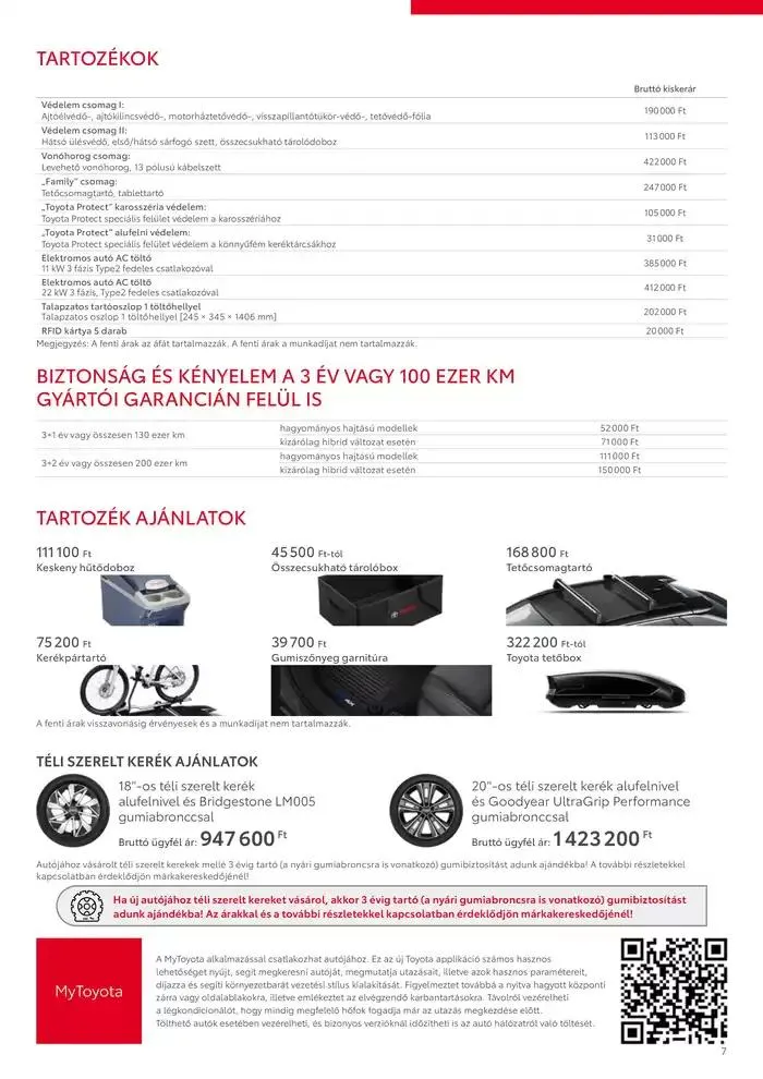Katalógus Toyota bZ4X MY23 január 25.-tól január 25.-ig 2026. - Oldal 7