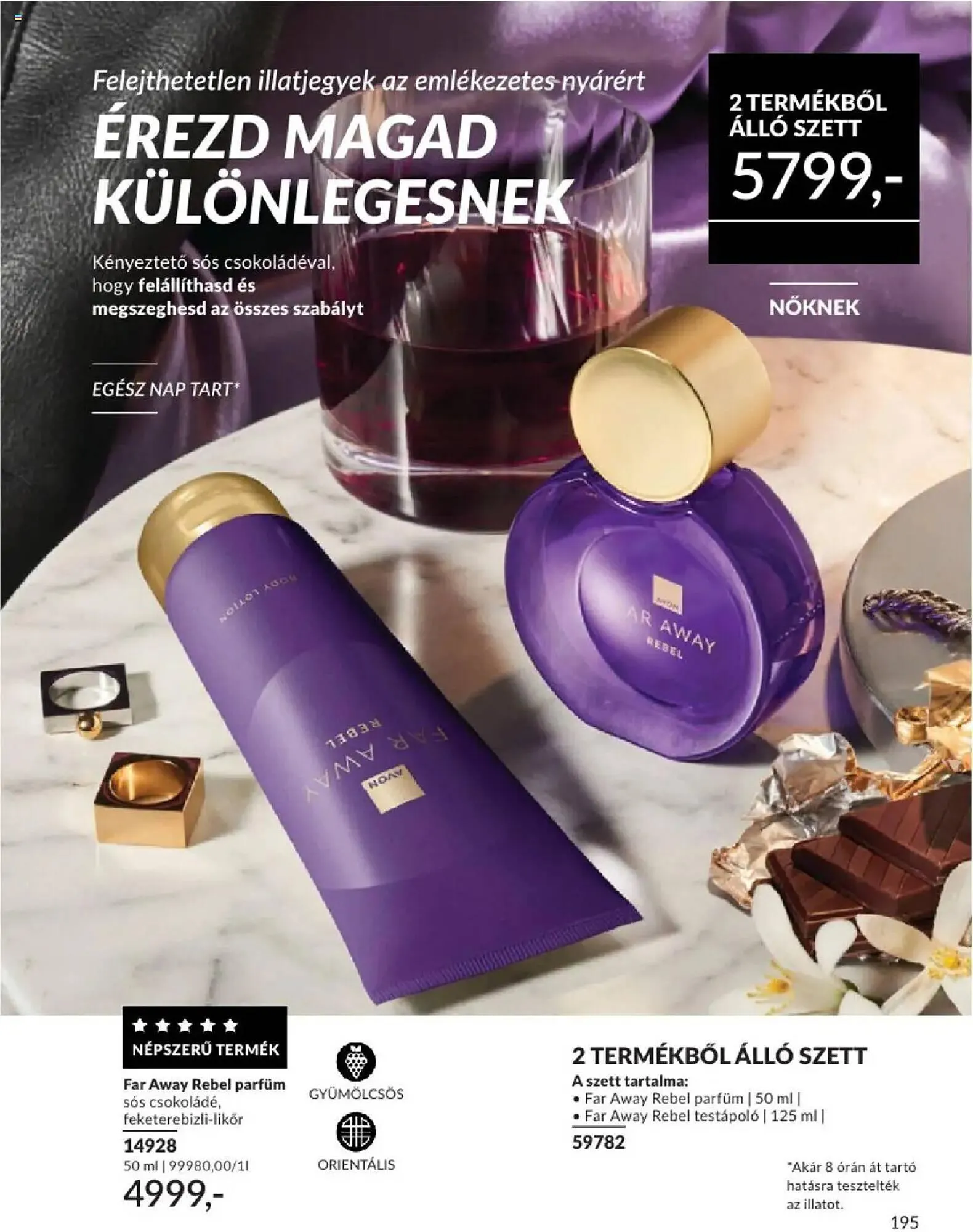 Katalógus AVON akciós újság augusztus 1.-tól augusztus 31.-ig 2025. - Oldal 194