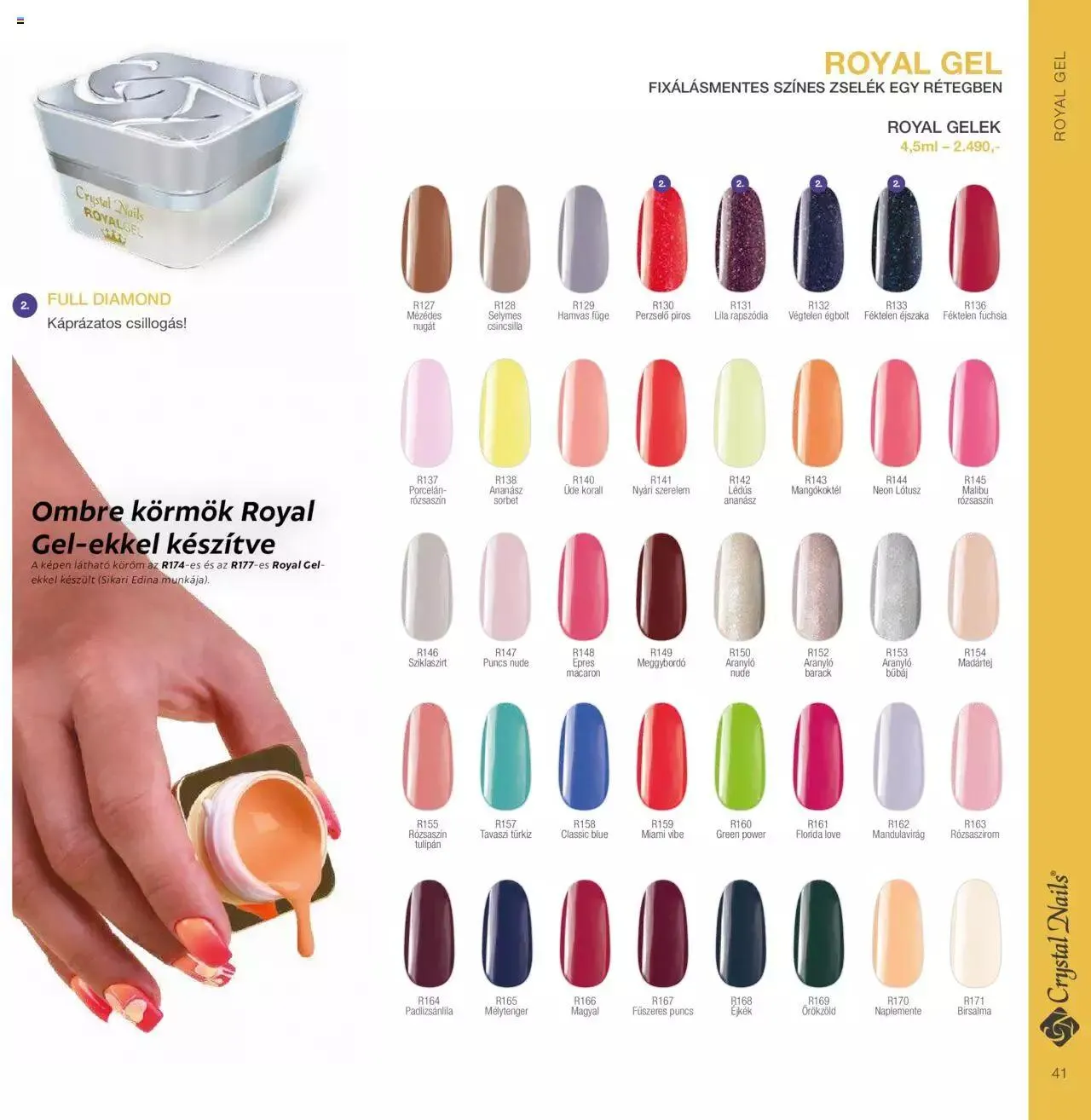 Katalógus Crystal Nails - Nagykatalógus 22/23 március 8.-tól december 31.-ig 2023. - Oldal 41