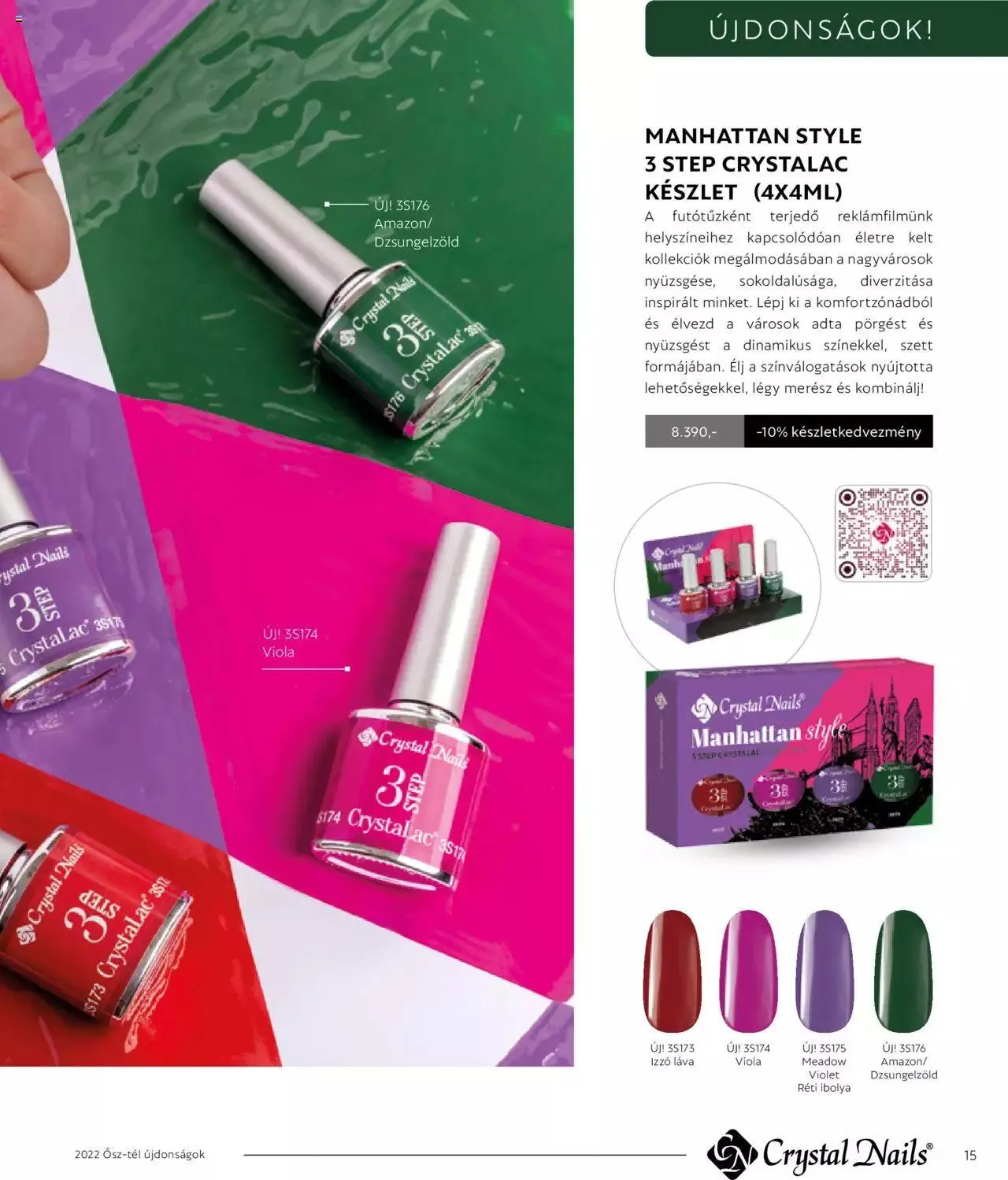 Katalógus Crystal Nails - Ősz / Tél katalógus szeptember 5.-tól december 31.-ig 2023. - Oldal 15