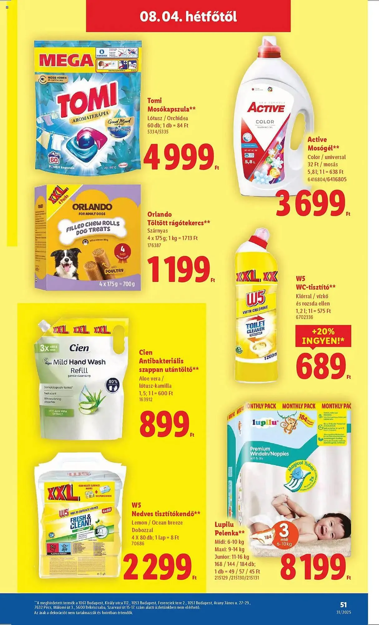 Katalógus Lidl akciós újság július 31.-tól augusztus 6.-ig 2025. - Oldal 51