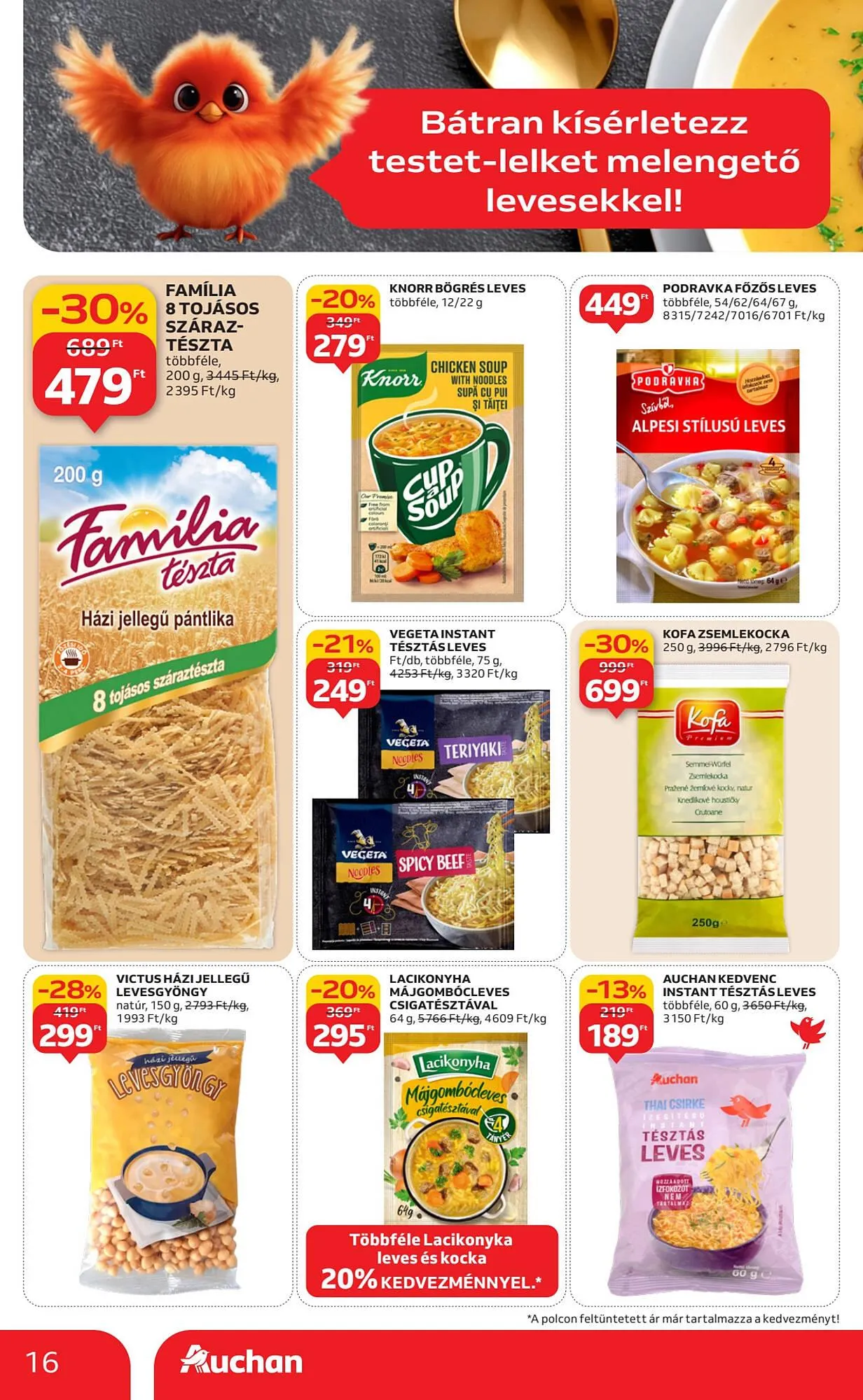 Katalógus Auchan akciós újság január 2.-tól január 7.-ig 2026. - Oldal 16