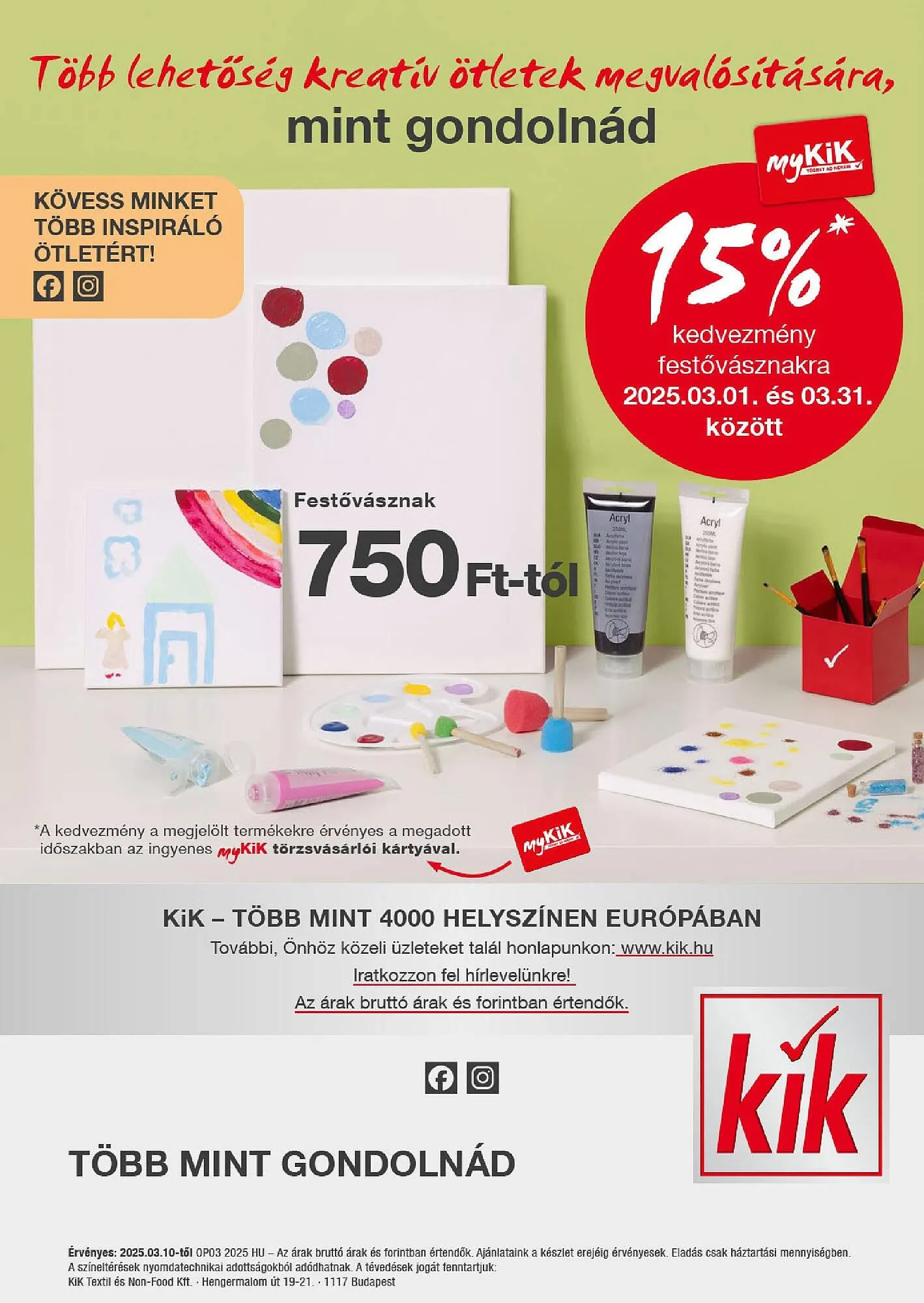 Katalógus Kik akciós újság március 7.-tól március 16.-ig 2025. - Oldal 28