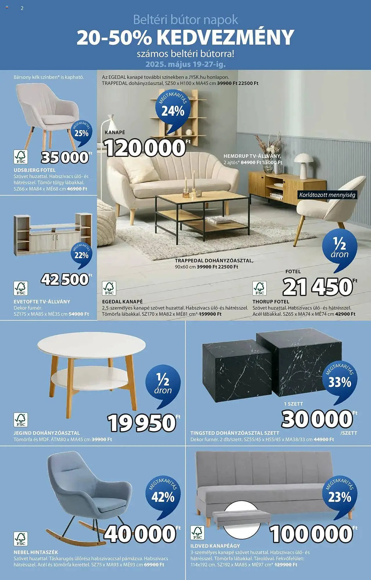 Katalógus JYSK akciós újság május 19.-tól június 27.-ig 2025. - Oldal 3