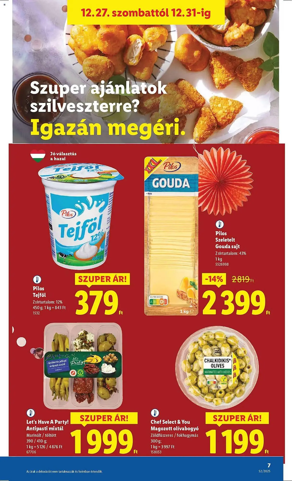 Katalógus Lidl akciós újság december 27.-tól december 31.-ig 2025. - Oldal 7