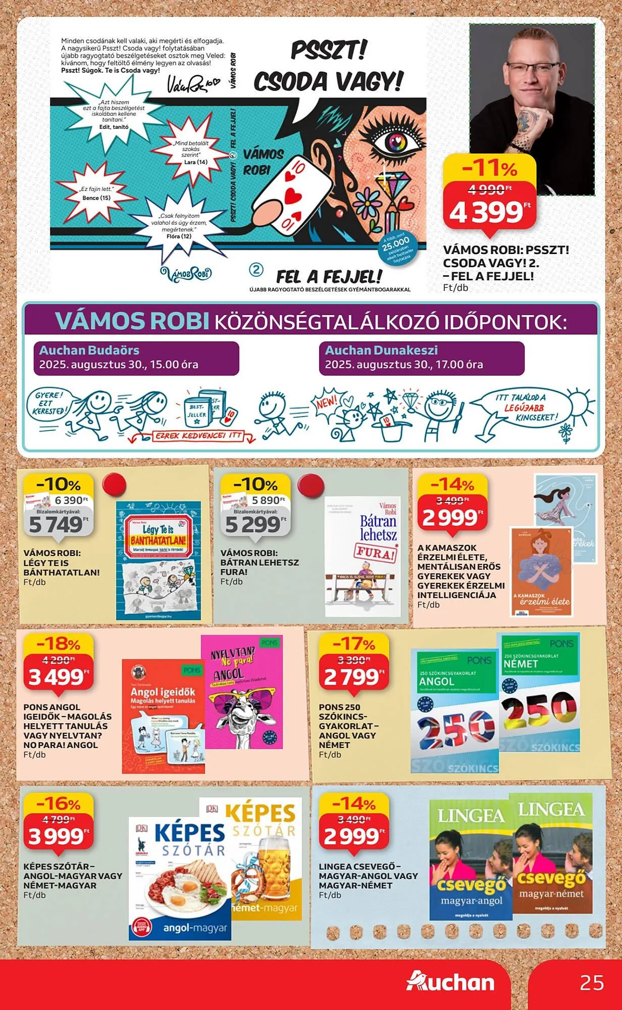 Katalógus Auchan akciós újság augusztus 21.-tól szeptember 10.-ig 2025. - Oldal 25