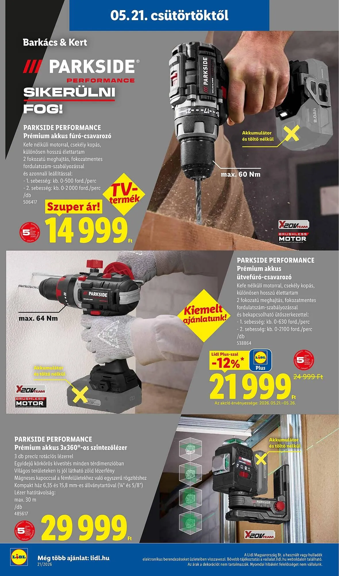 Katalógus Lidl akciós újság május 21.-tól május 27.-ig 2026. - Oldal 4
