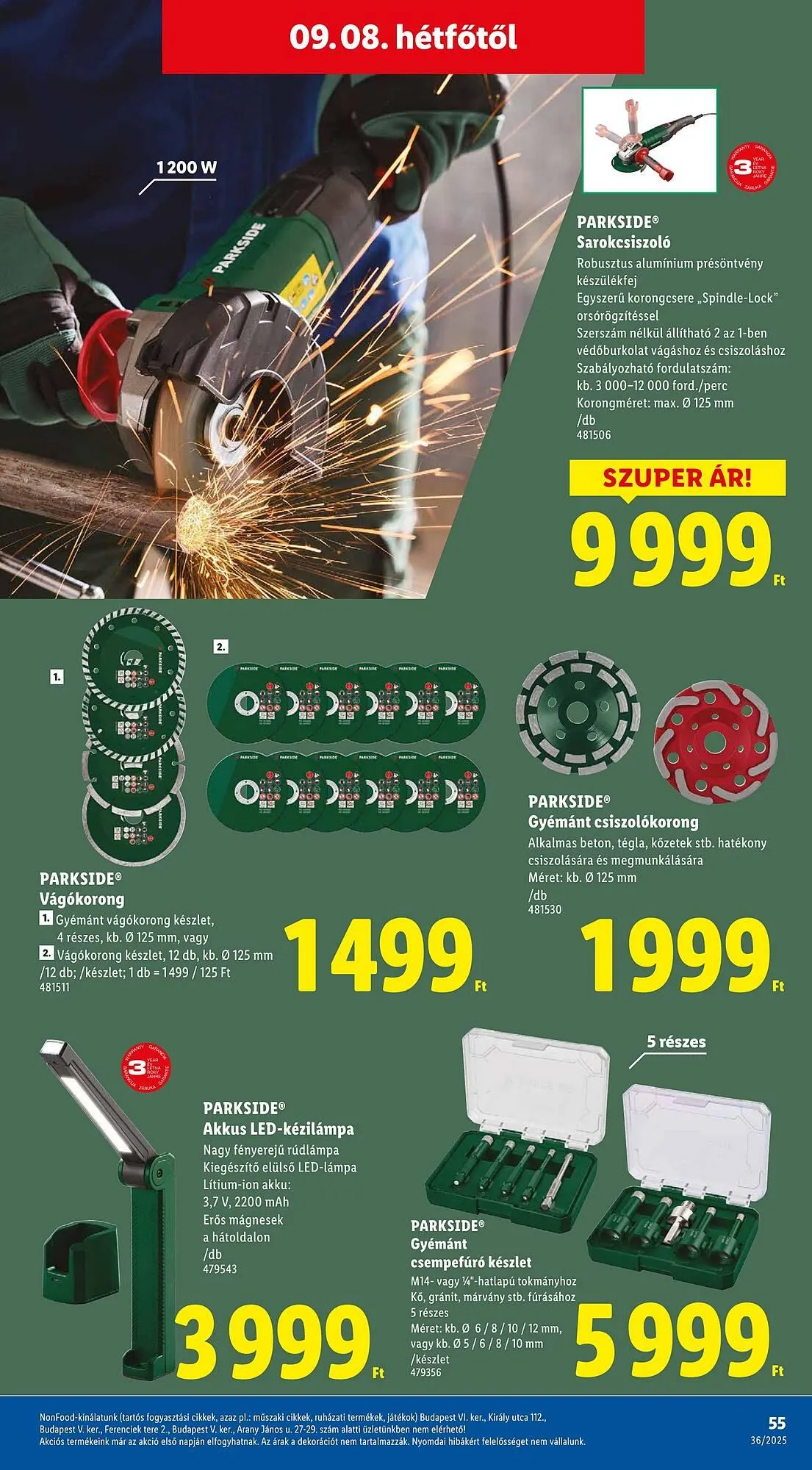 Katalógus Pick-Lidl Nyereményjáték 2025.09.24 akciós újság szeptember 4.-tól szeptember 10.-ig 2025. - Oldal 55