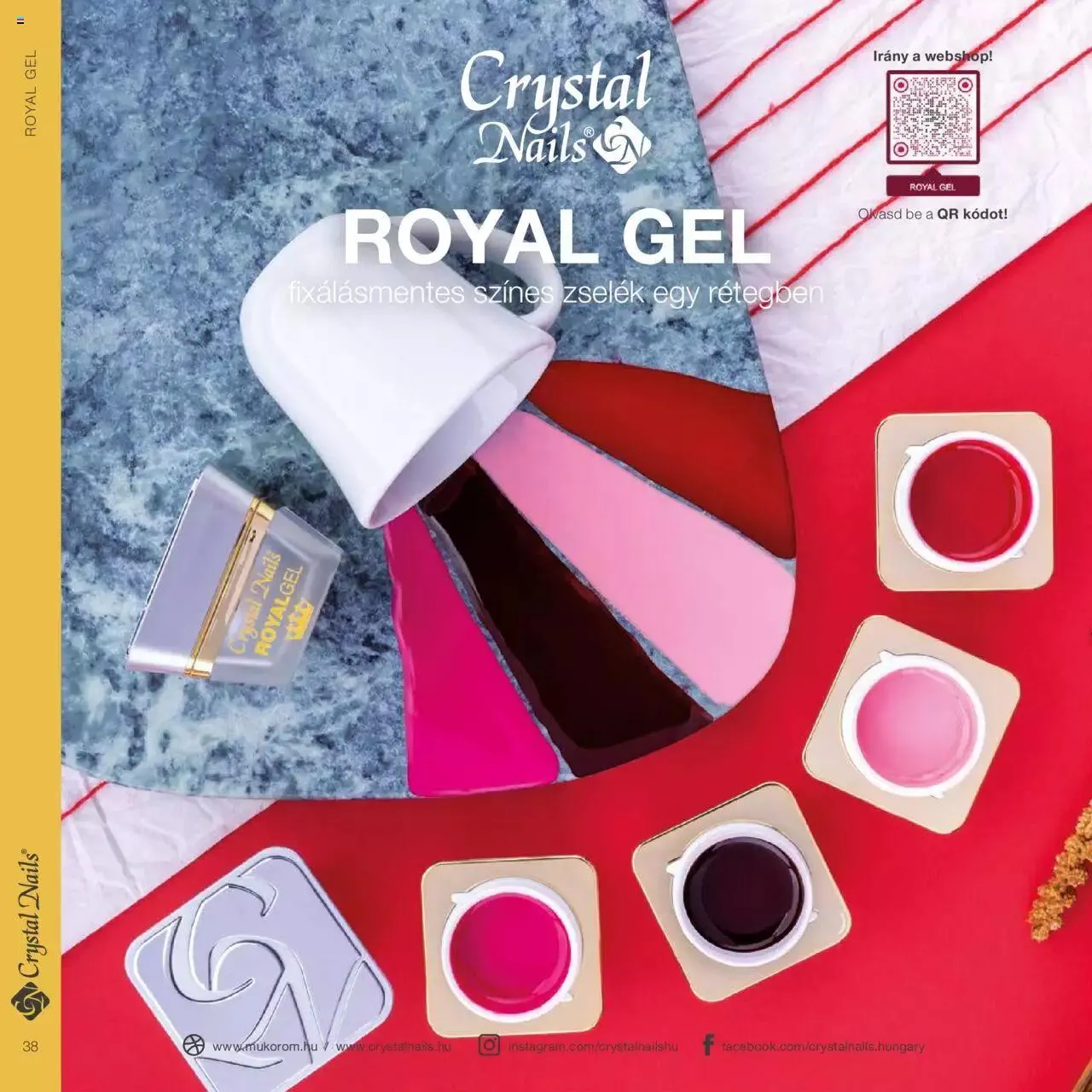 Katalógus Crystal Nails - Nagykatalógus 22/23 március 8.-tól december 31.-ig 2023. - Oldal 38