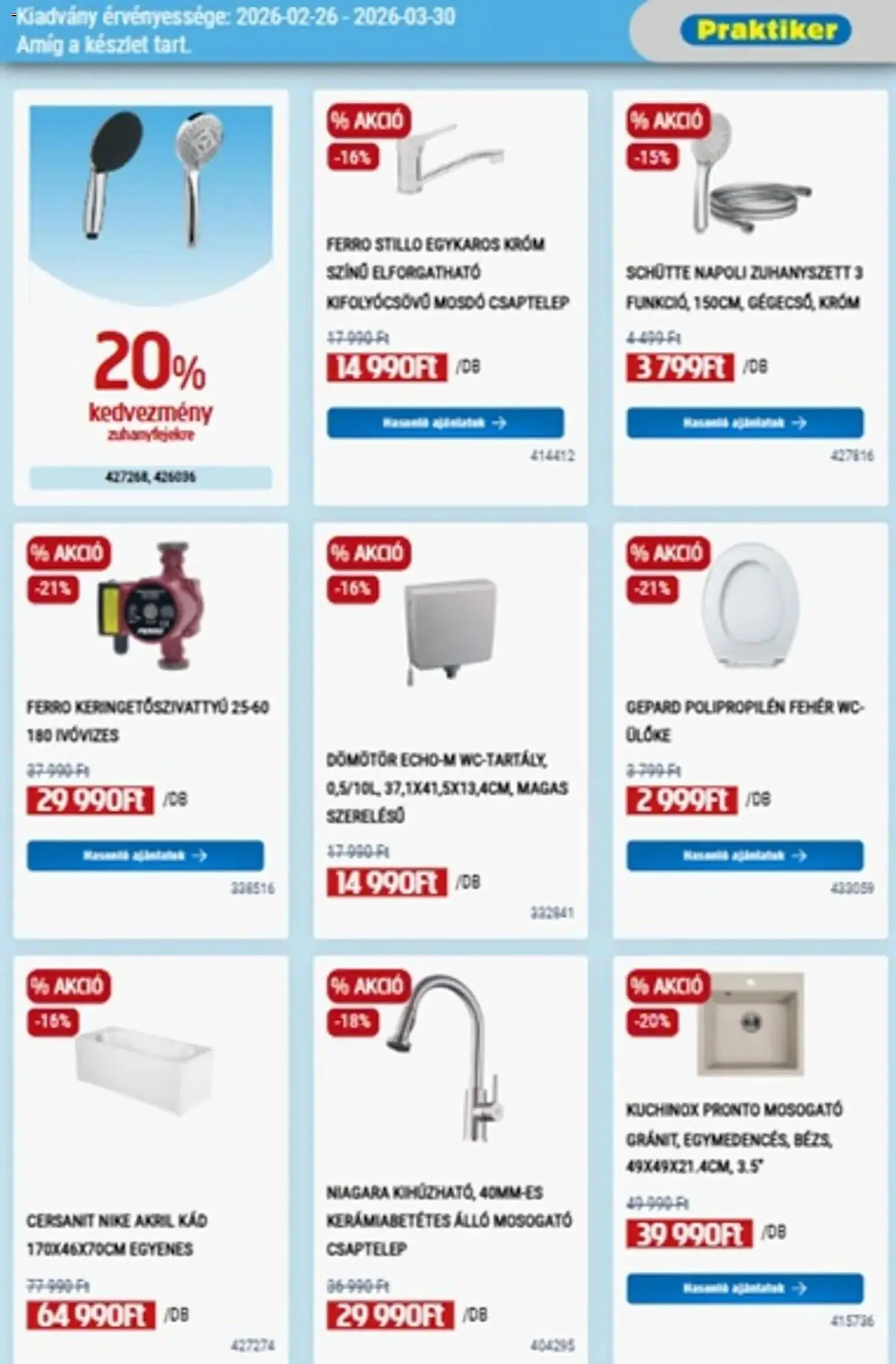 Katalógus Praktiker akciós újság február 26.-tól március 30.-ig 2026. - Oldal 5
