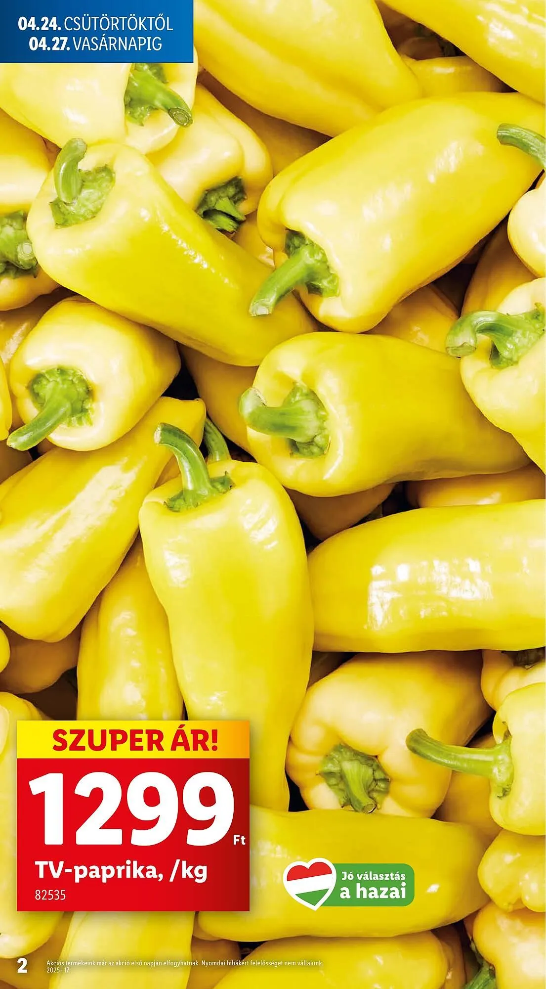 Katalógus Lidl akciós újság április 24.-tól április 29.-ig 2025. - Oldal 2