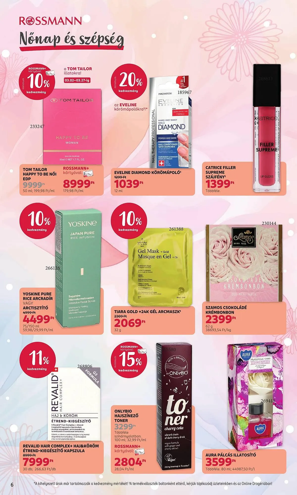 Katalógus Rossmann akciós újság március 2.-tól március 13.-ig 2026. - Oldal 6