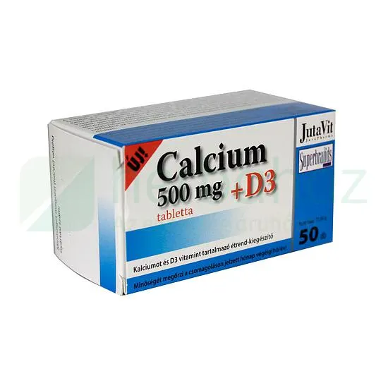 JUTAVIT KÁLCIUM 500MG TABLETTA 50DB