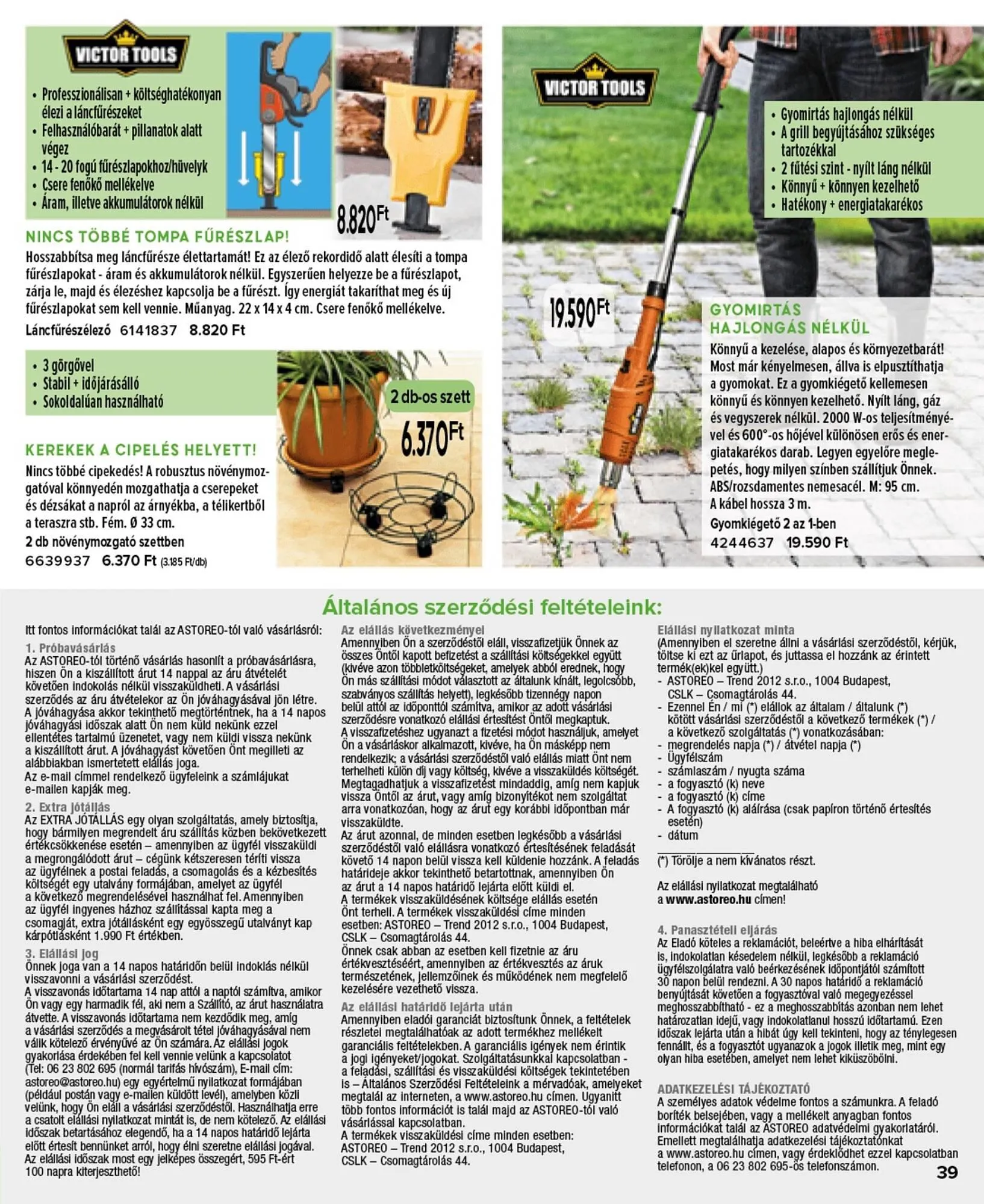 Katalógus Astoreo akciós újság június 1.-tól július 31.-ig 2025. - Oldal 39