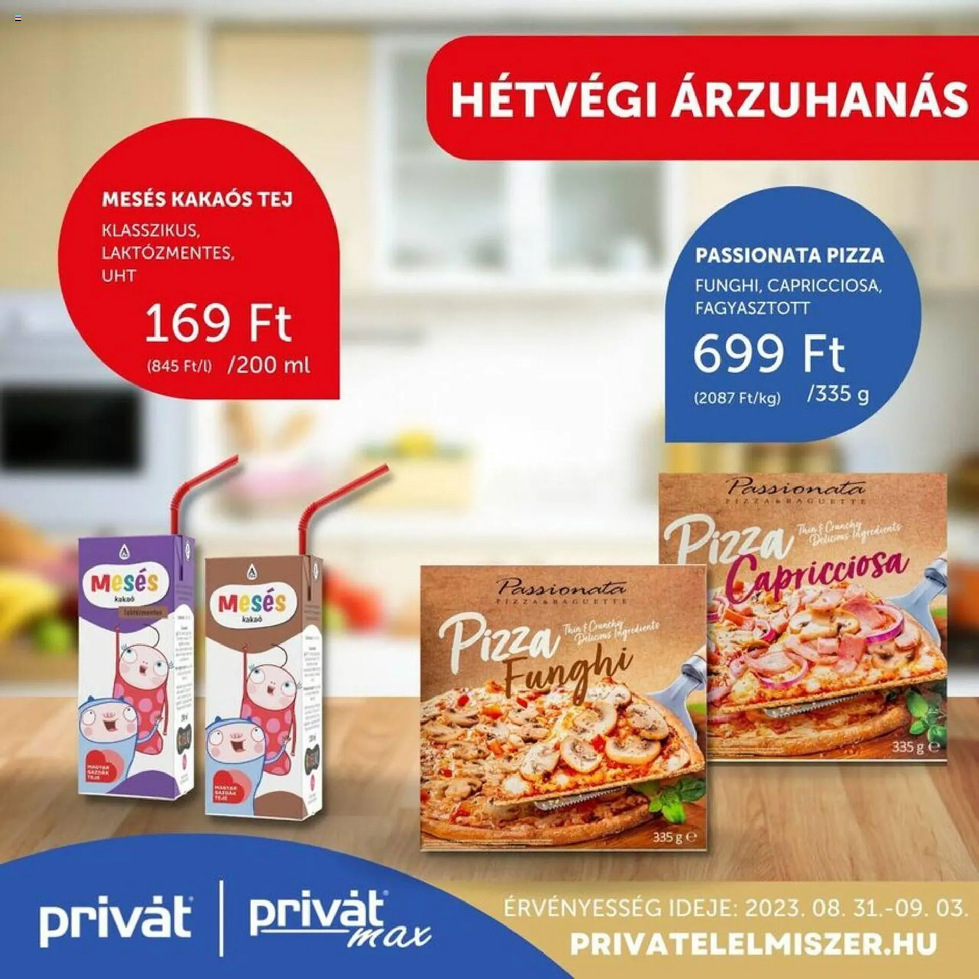 Katalógus PRIVÁT akciós újság augusztus 31.-tól szeptember 3.-ig 2023. - Oldal 1