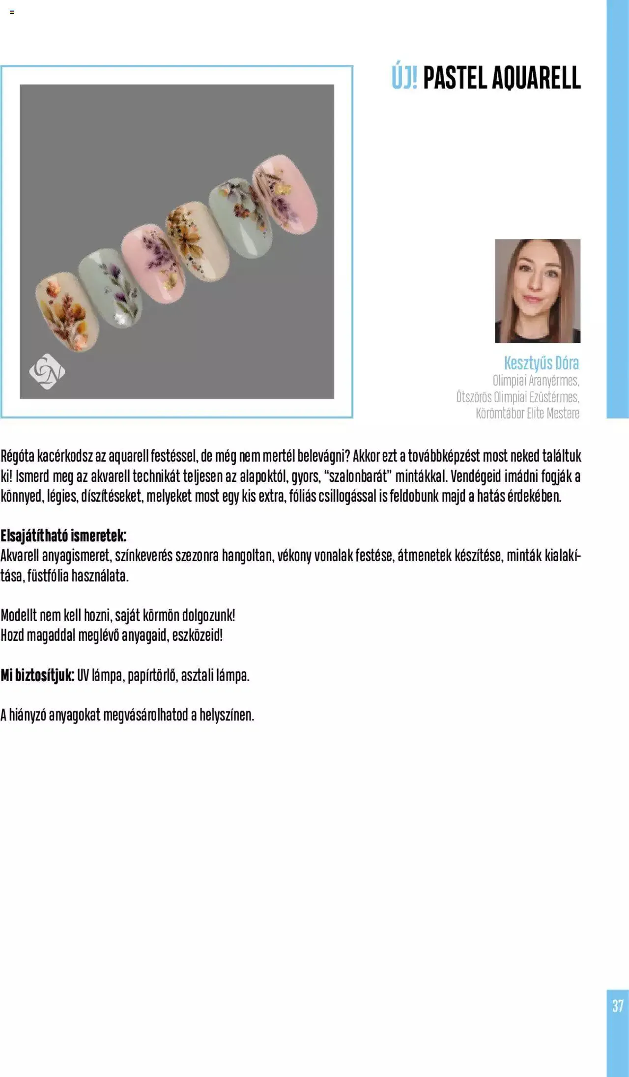 Katalógus Crystal Nails - Oktatási kézikönyv november 7.-tól december 31.-ig 2023. - Oldal 36