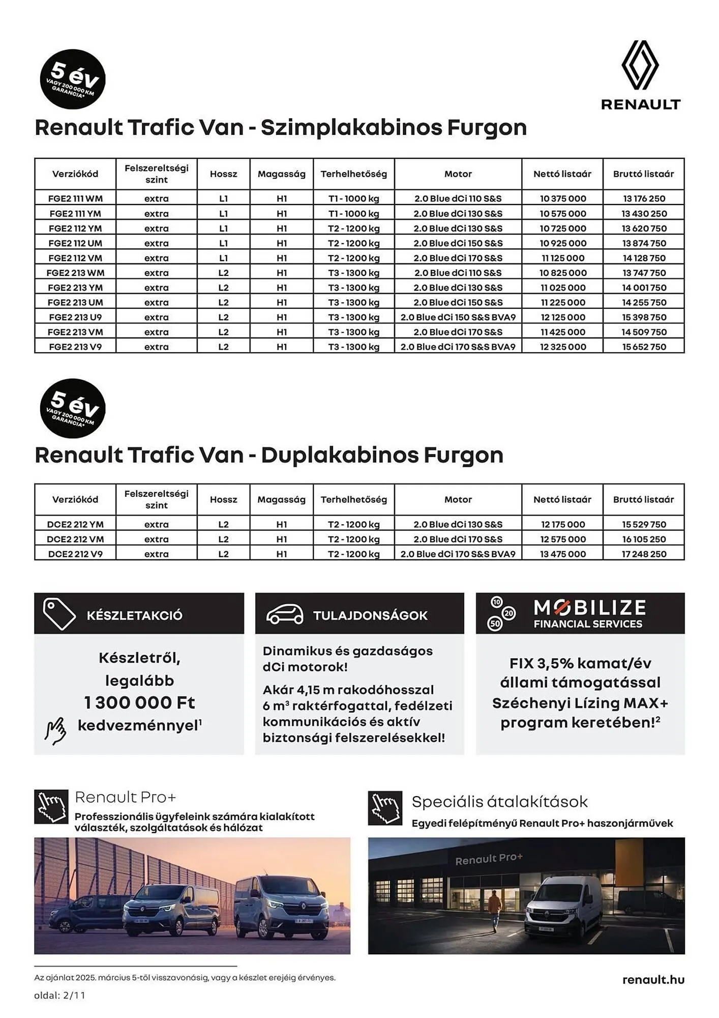 Katalógus Renault akciós újság március 11.-tól április 13.-ig 2025. - Oldal 2
