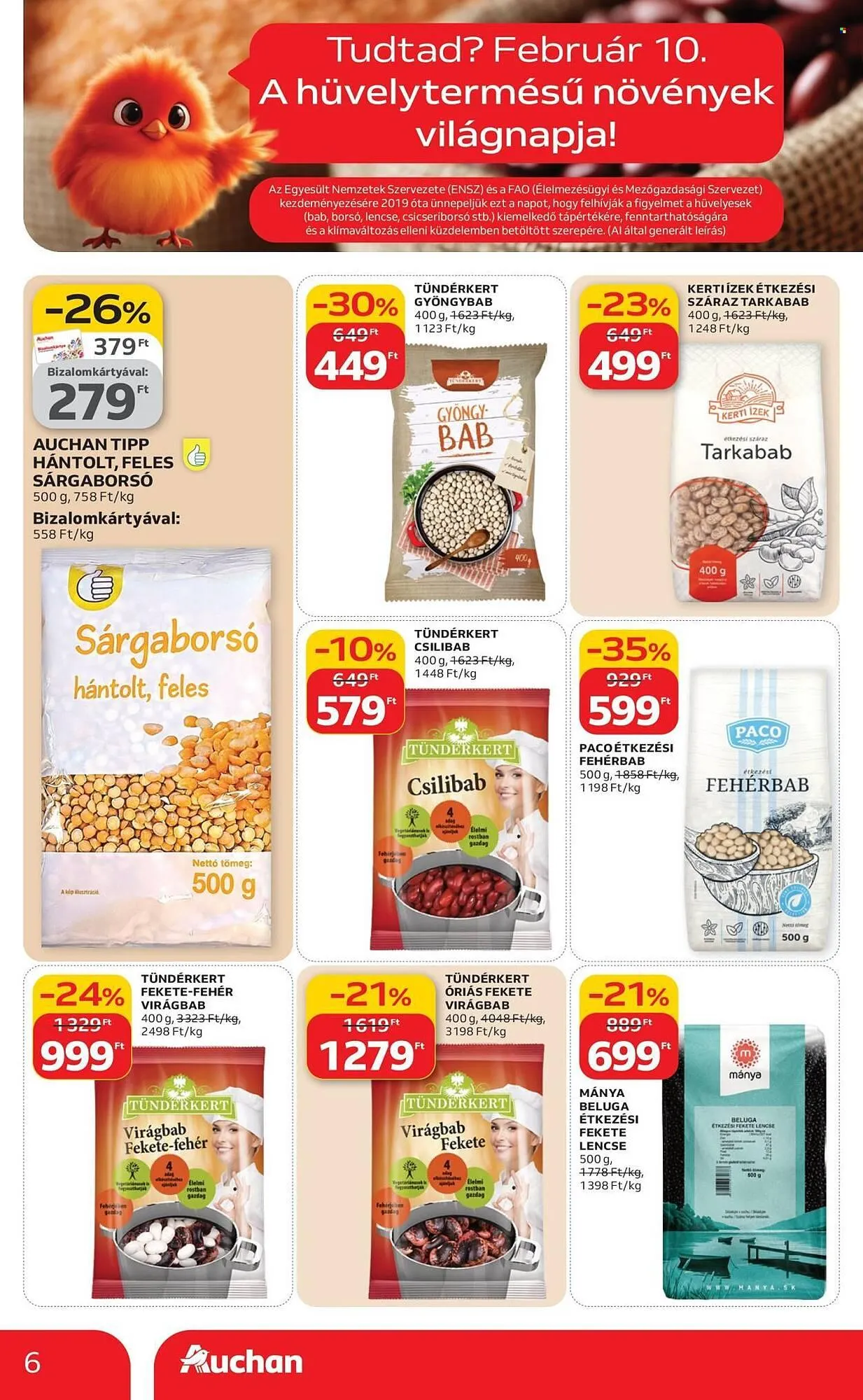 Katalógus Auchan akciós újság február 5.-tól február 11.-ig 2026. - Oldal 6