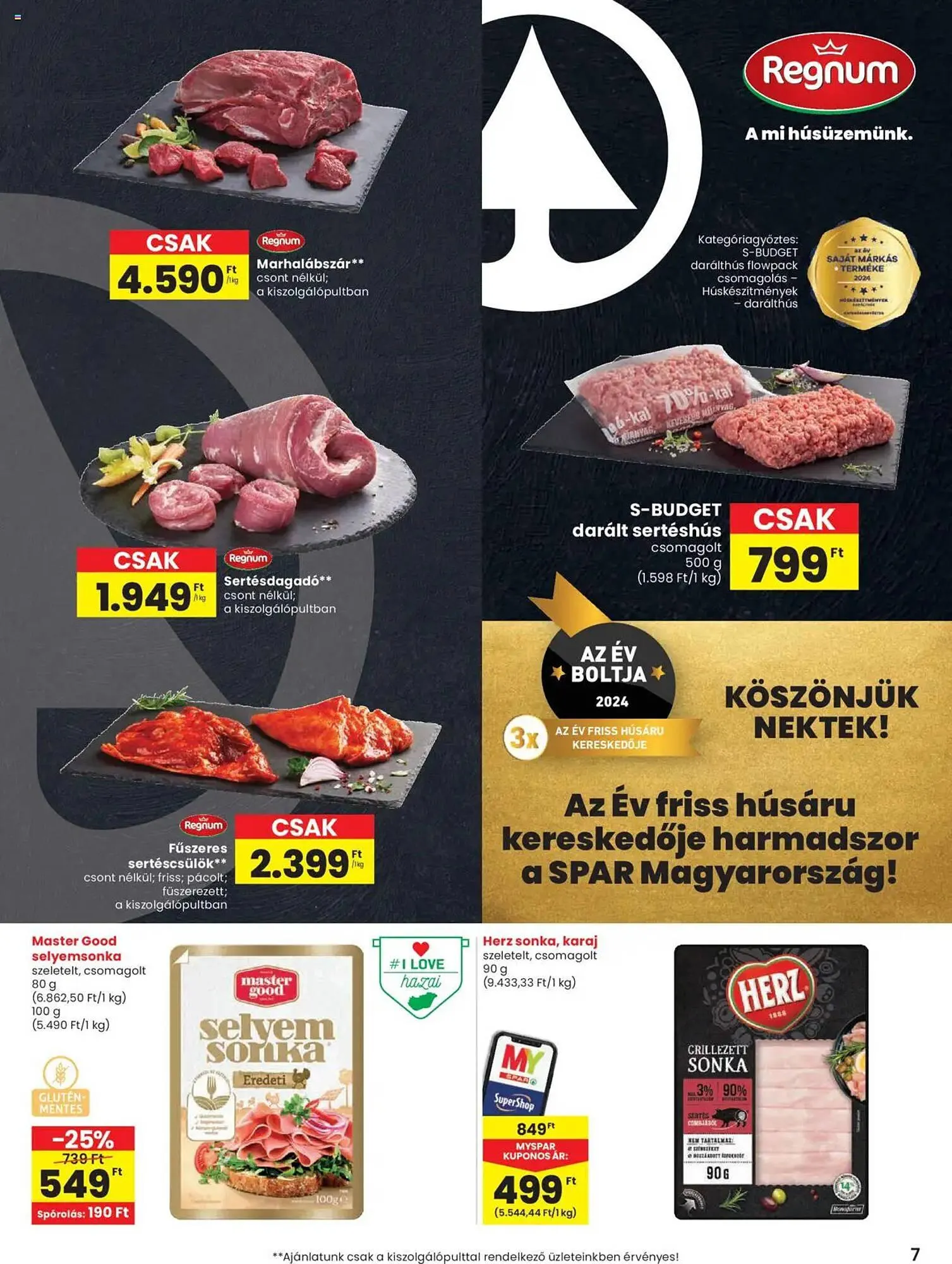 Katalógus Spar akciós újság március 27.-tól április 2.-ig 2025. - Oldal 7