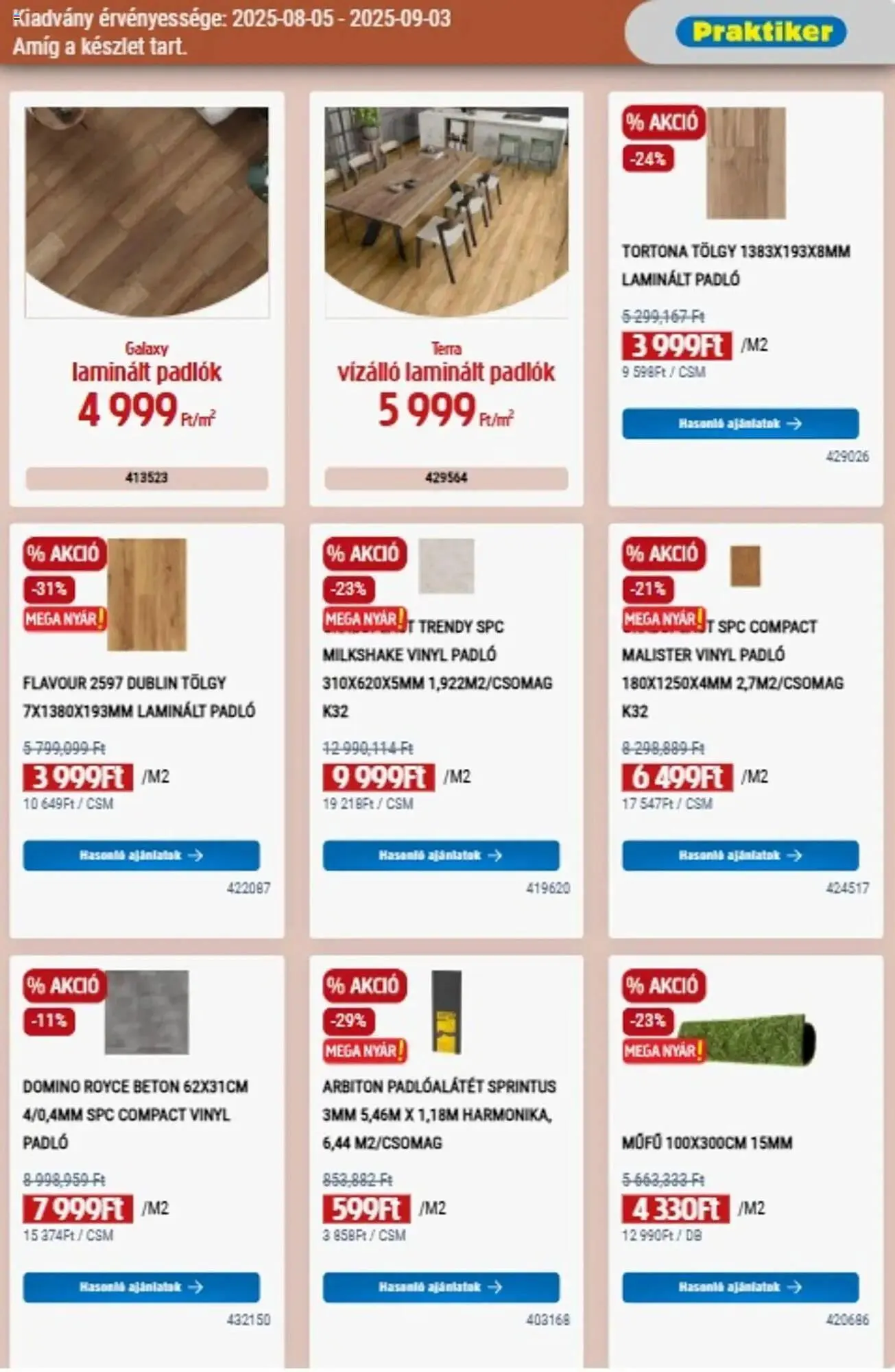 Katalógus Praktiker akciós újság augusztus 5.-tól szeptember 3.-ig 2025. - Oldal 21