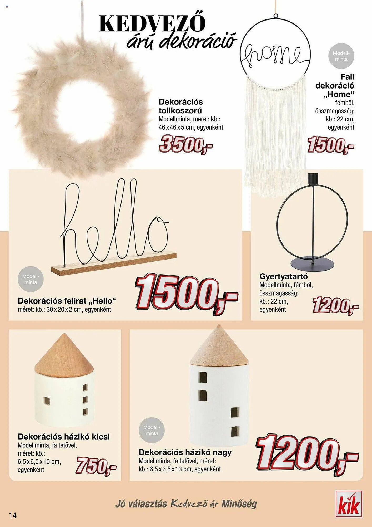 Katalógus Kik akciós újság augusztus 21.-tól szeptember 4.-ig 2023. - Oldal 14