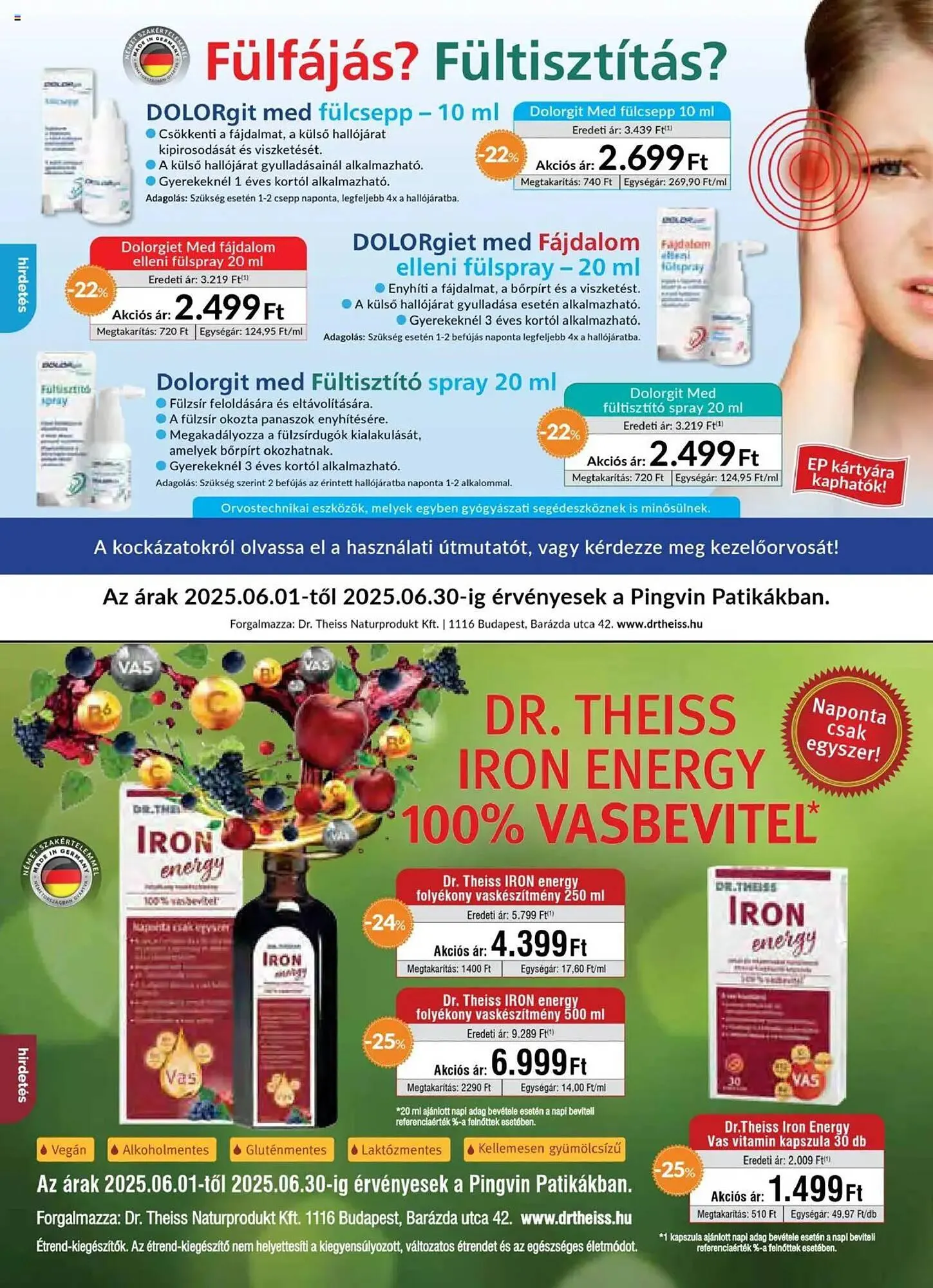 Katalógus Pingvin Patika akciós újság június 1.-tól június 30.-ig 2025. - Oldal 8
