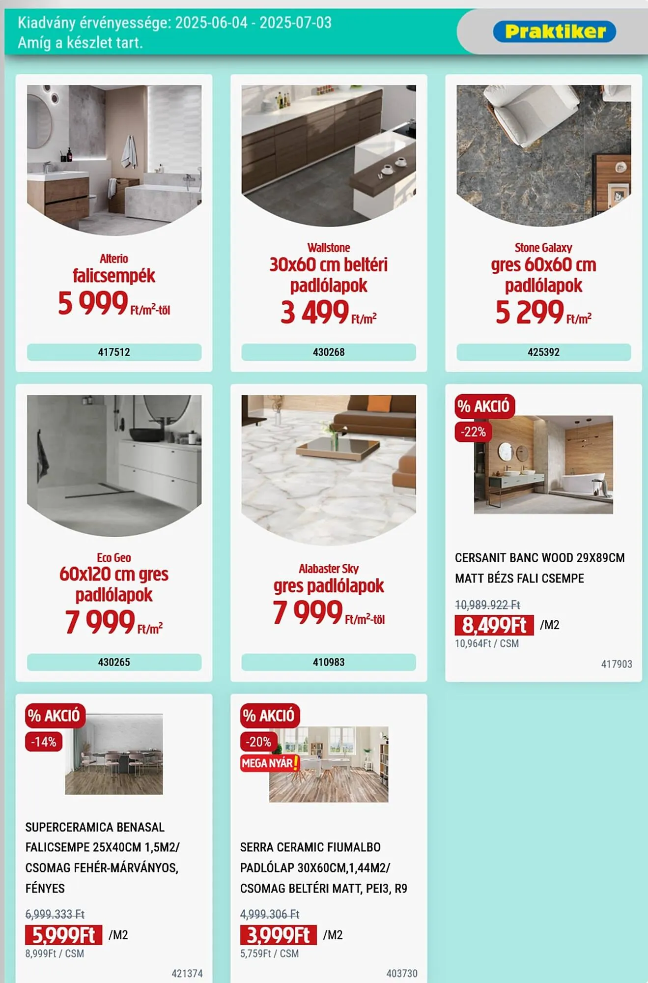 Katalógus Praktiker akciós újság június 4.-tól július 3.-ig 2025. - Oldal 7