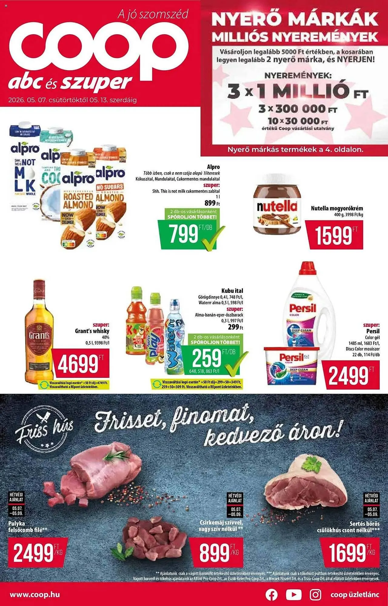 Katalógus Coop akciós újság május 7.-tól május 13.-ig 2026. - Oldal 1