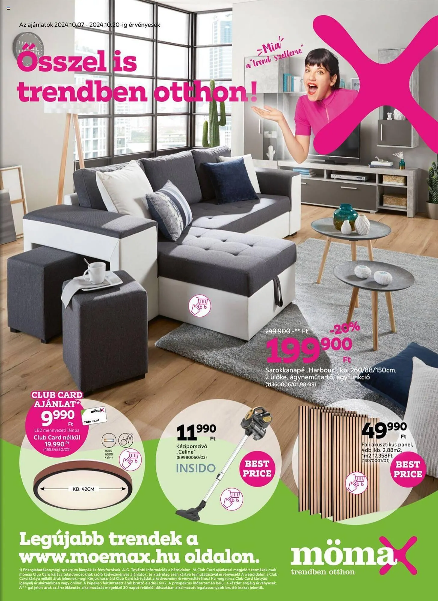 Katalógus Mömax akciós újság október 7.-tól október 20.-ig 2024. - Oldal 1