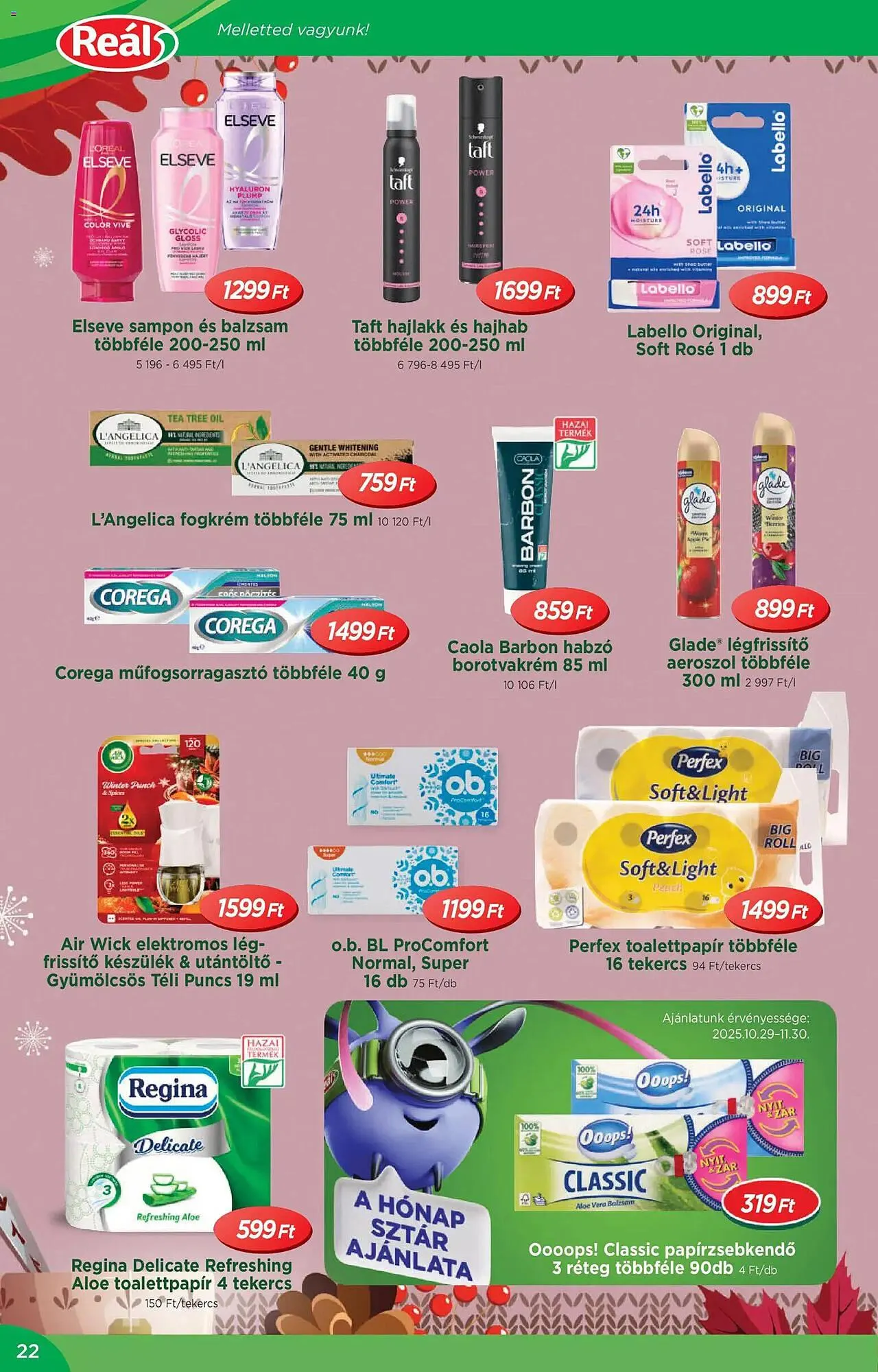 Katalógus Real akciós újság október 29.-tól november 9.-ig 2025. - Oldal 22