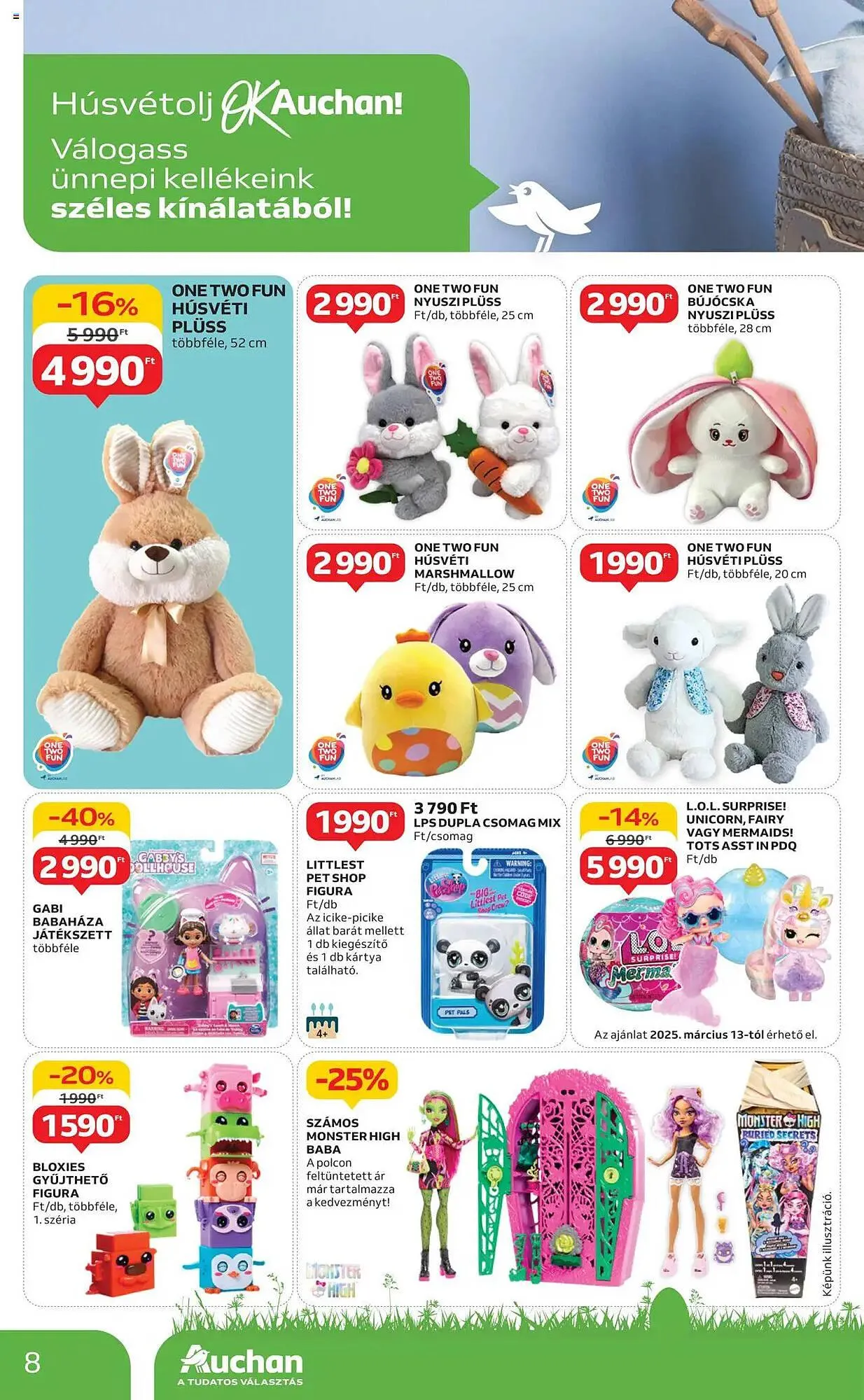 Katalógus Auchan akciós újság március 6.-tól április 19.-ig 2025. - Oldal 8