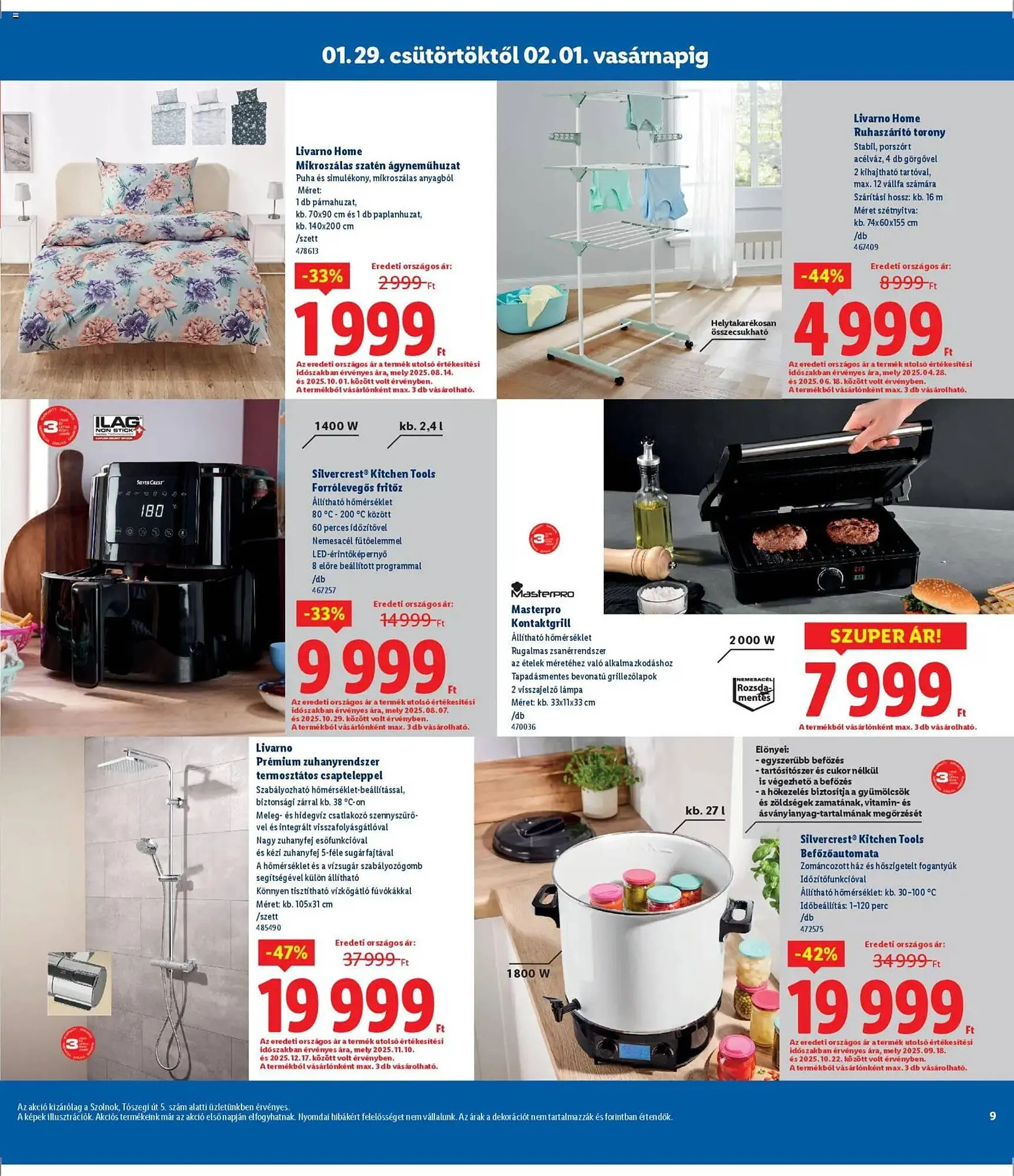 Katalógus Lidl akciós újság január 29.-tól február 1.-ig 2026. - Oldal 9
