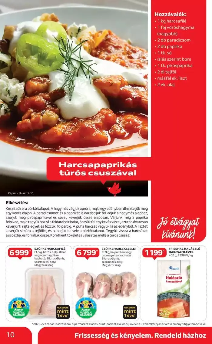 Katalógus Catalog Auchan október 28.-tól november 6.-ig 2024. - Oldal 10