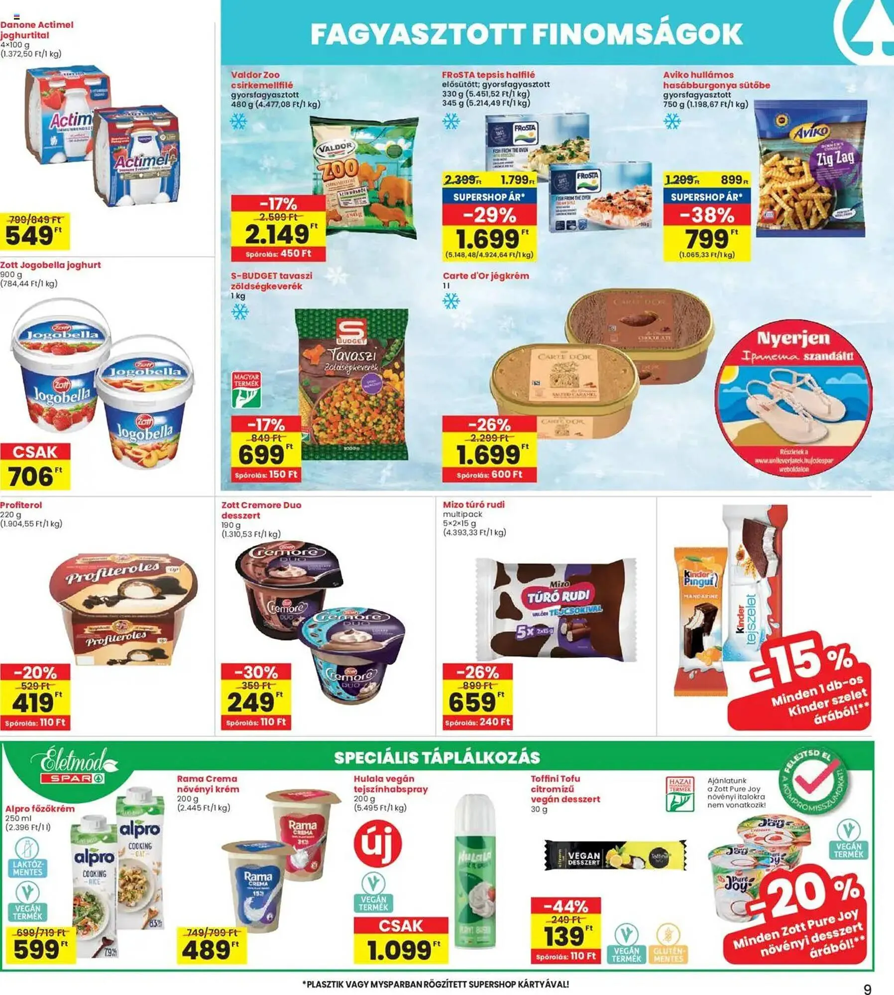 Katalógus Interspar akciós újság április 10.-tól április 22.-ig 2025. - Oldal 9