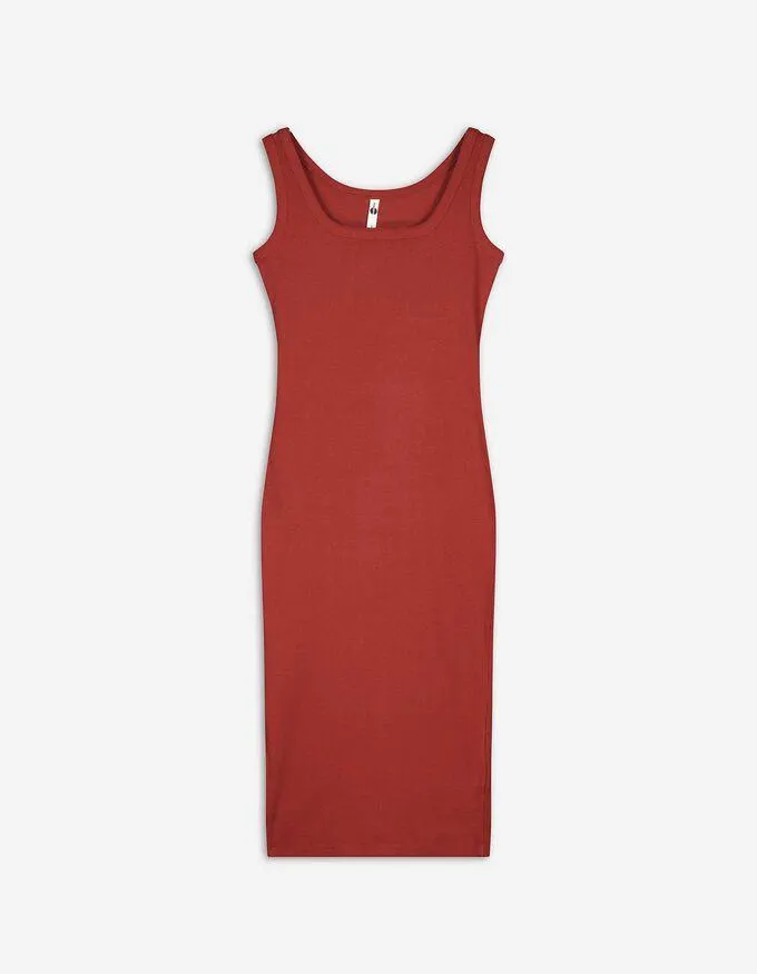 Térdig érő ruha - Testhezálló