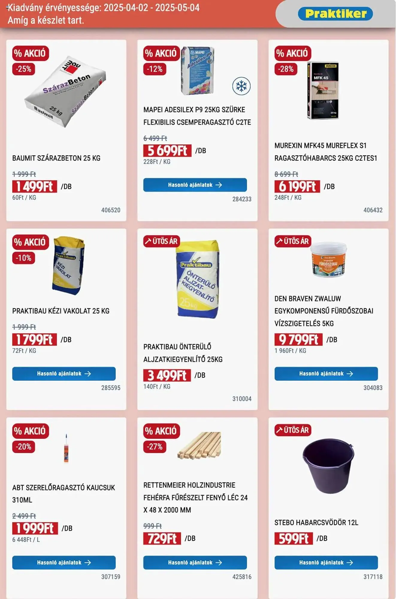 Katalógus Praktiker akciós újság április 2.-tól május 4.-ig 2025. - Oldal 35