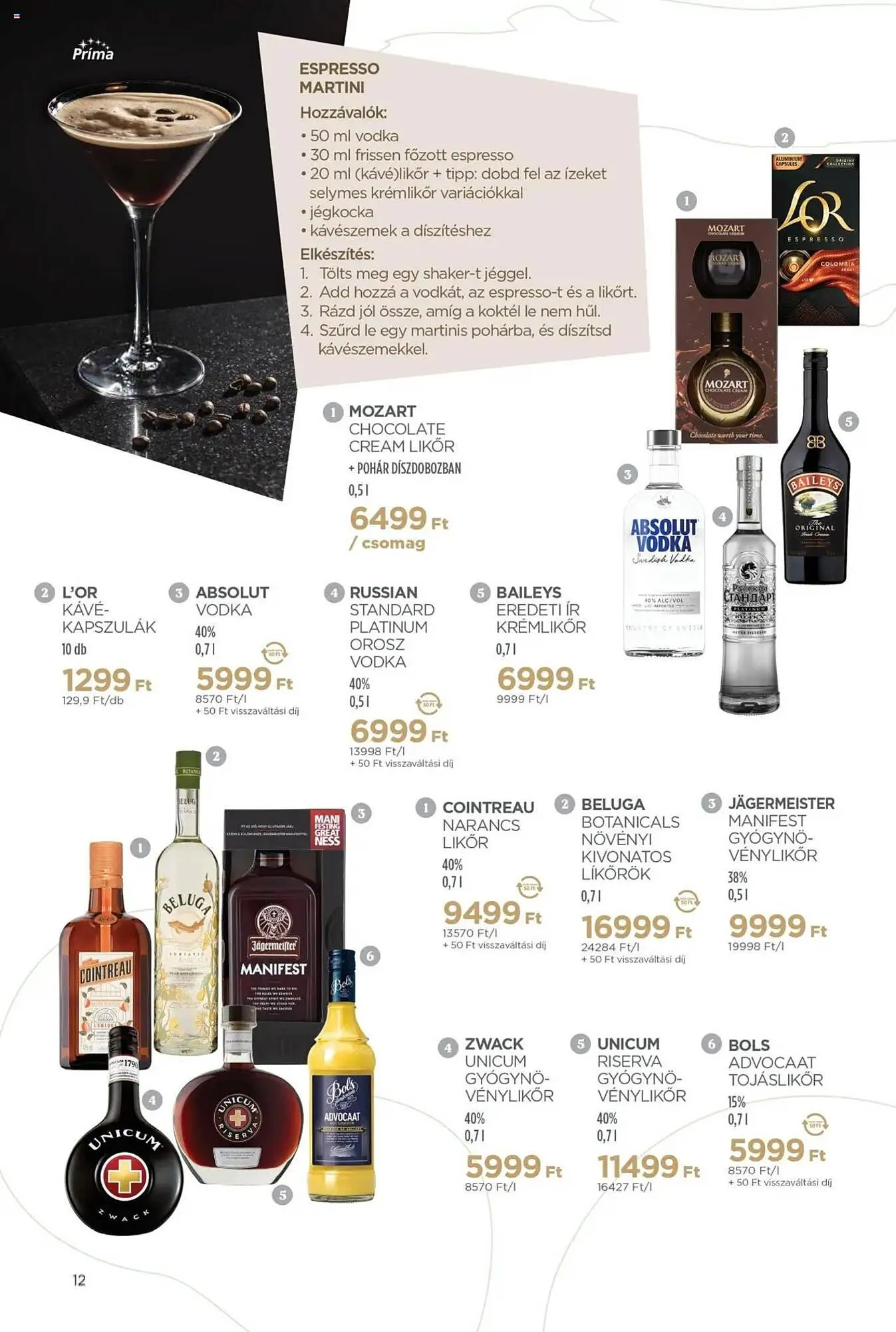 Katalógus Príma akciós újság november 11.-tól december 31.-ig 2024. - Oldal 12